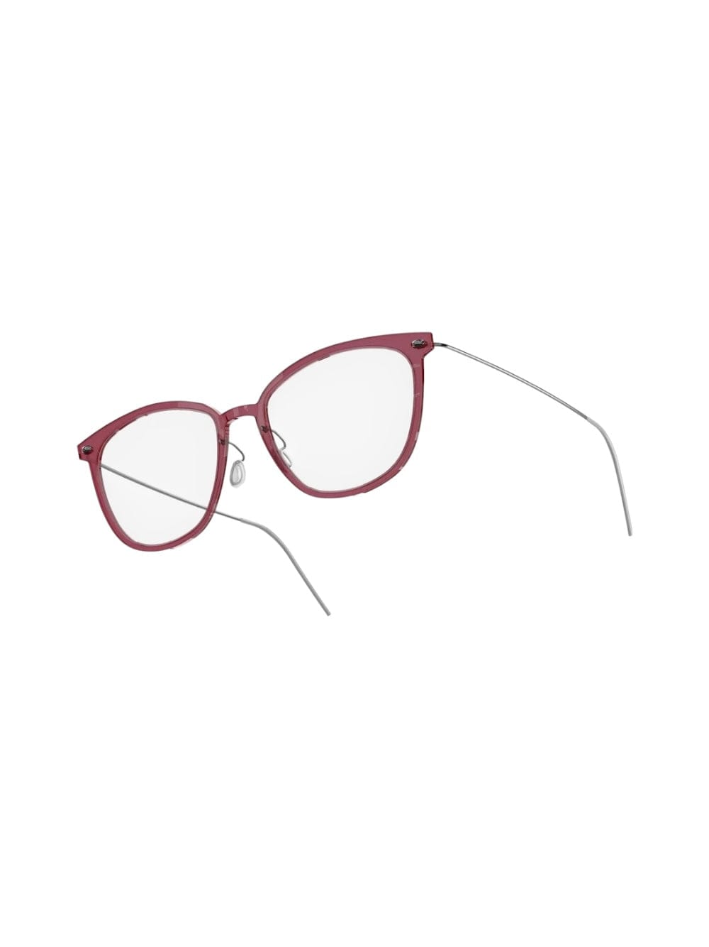 LINDBERG 6647 - Pink & Silver Glasses