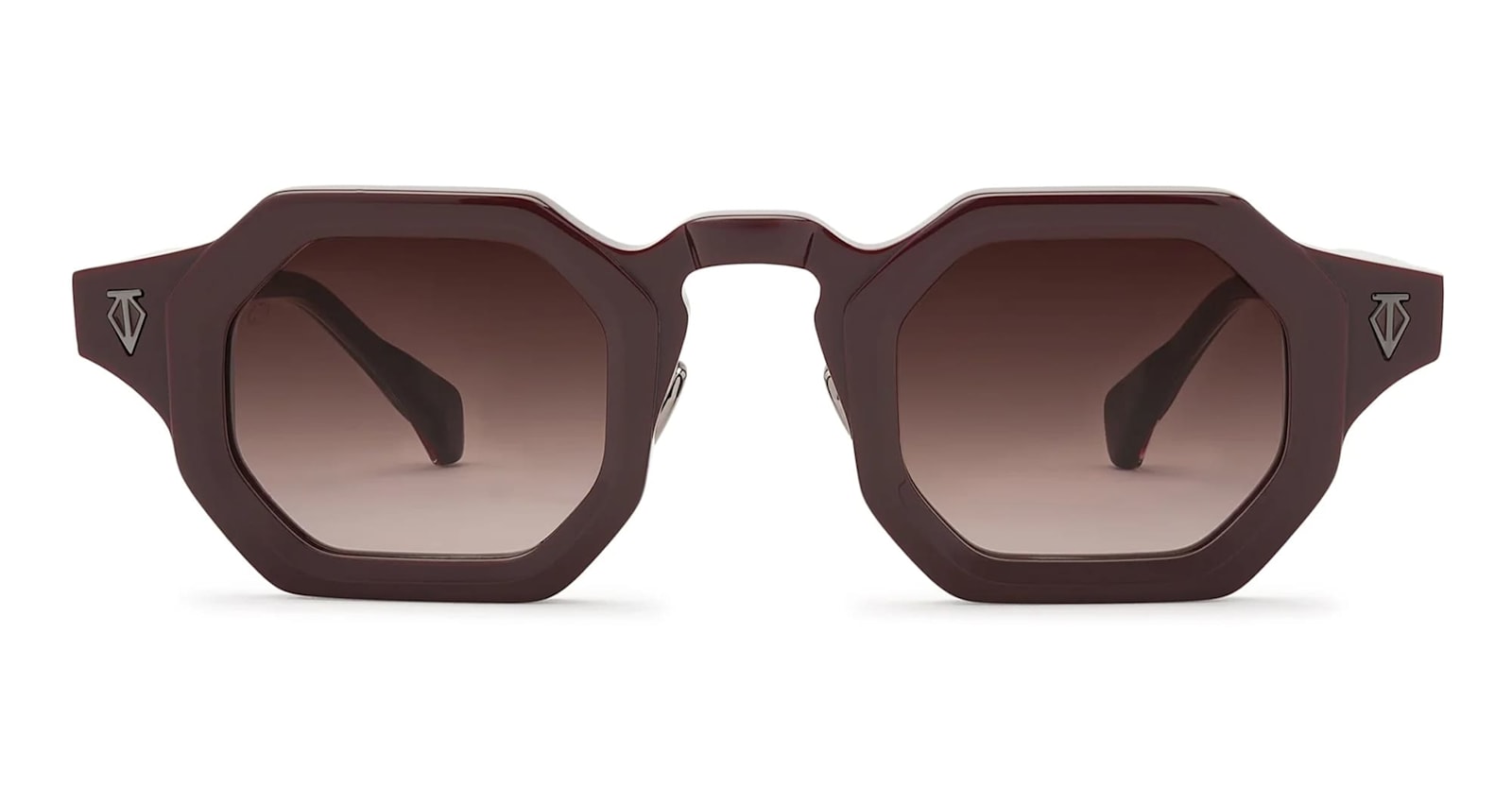 T Henri Birdcage - Oxblood Sunglasses