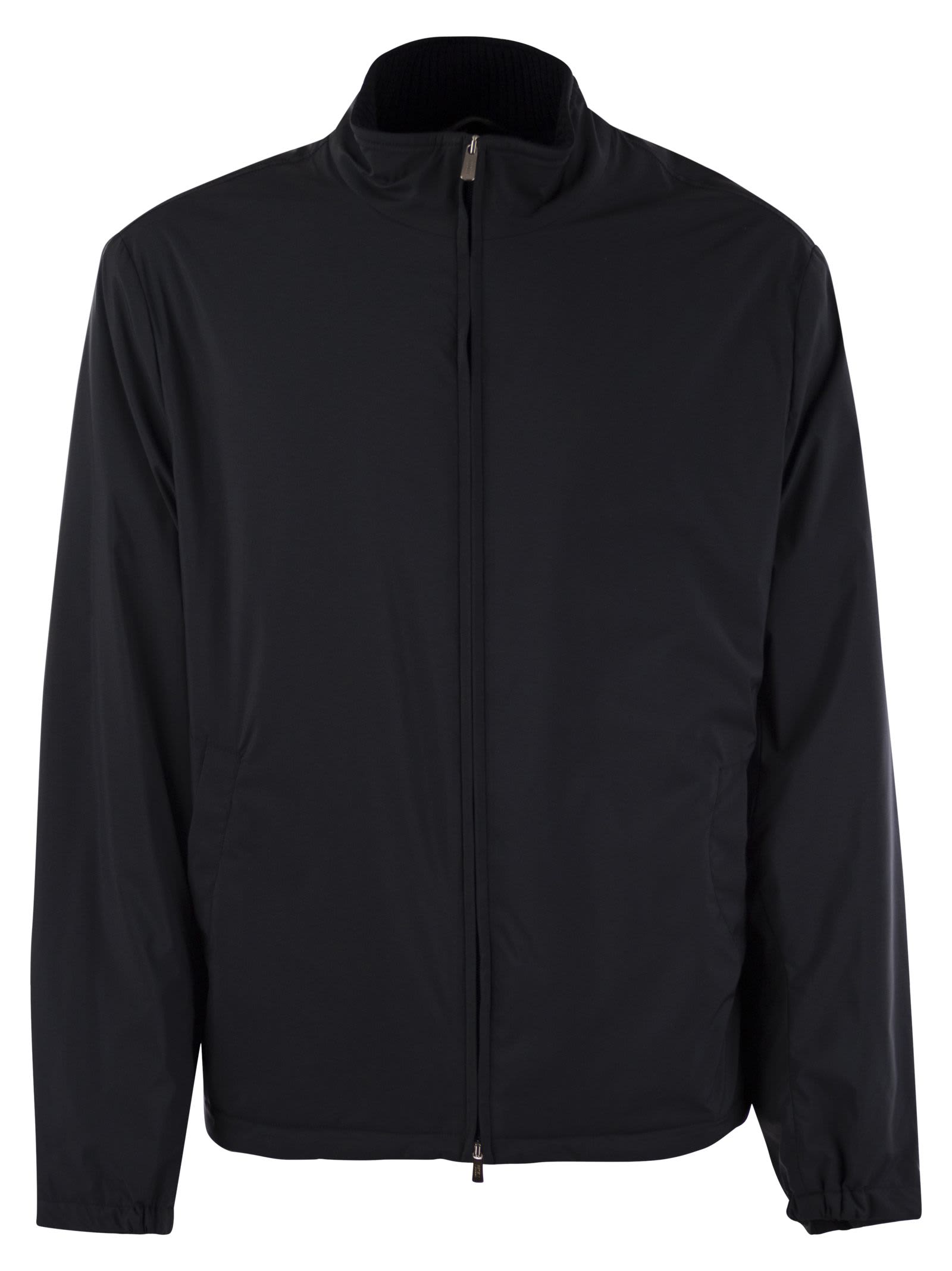 Fedeli Bomber Jacket In Technical Fabric