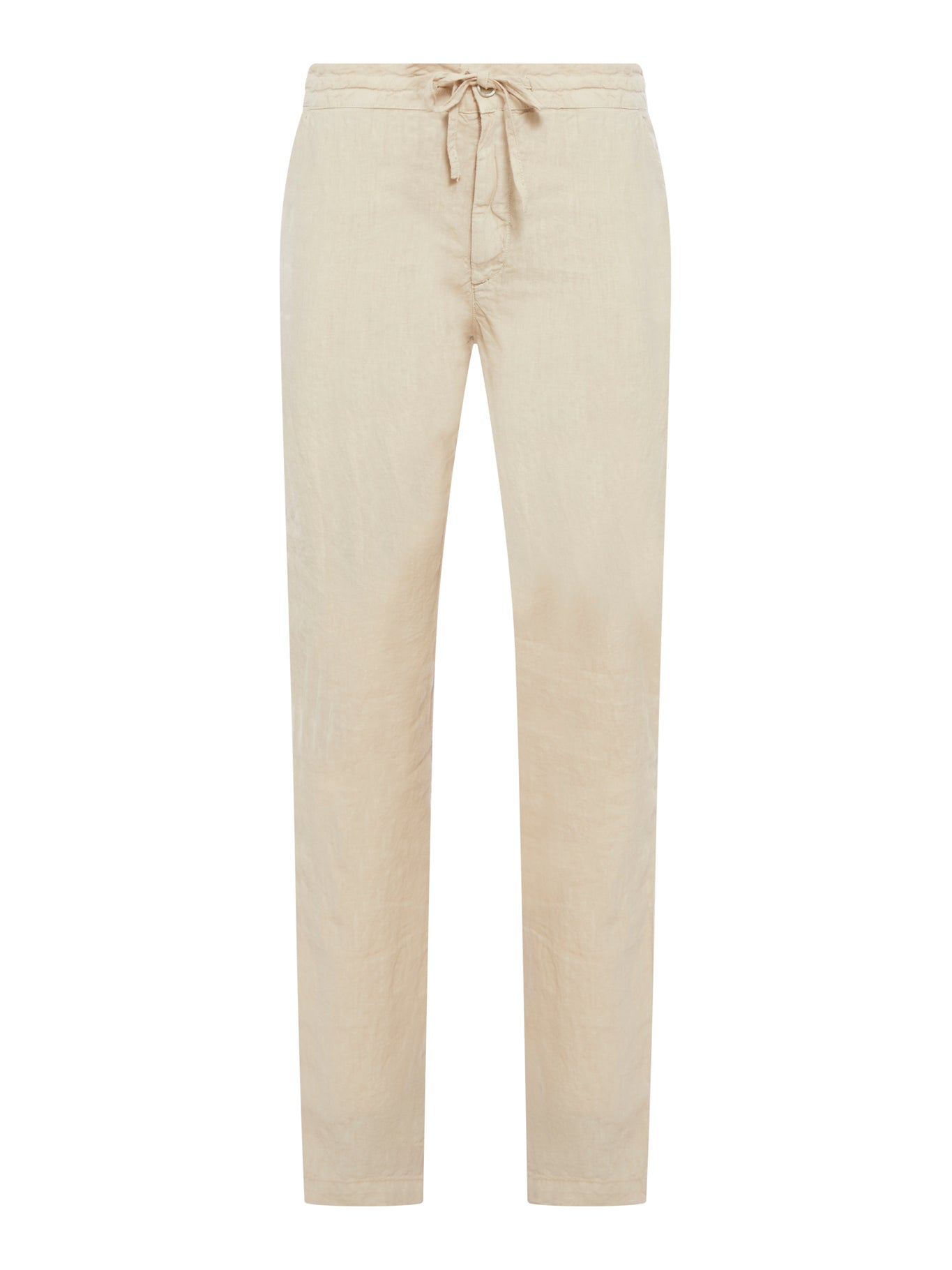 SLIM LINEN TROUSERS - 120% Lino - Man