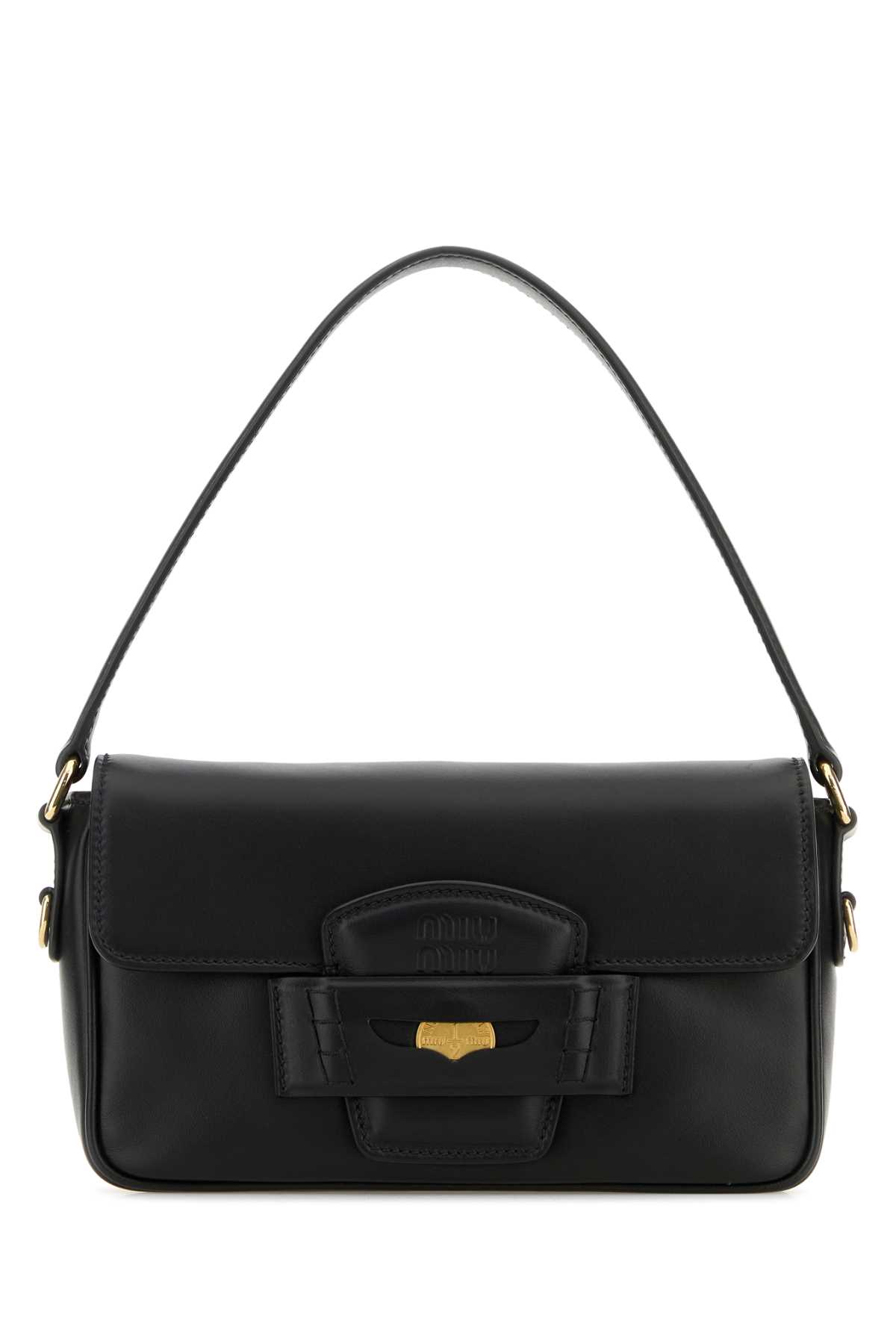 Miu Miu Black Leather Handbag