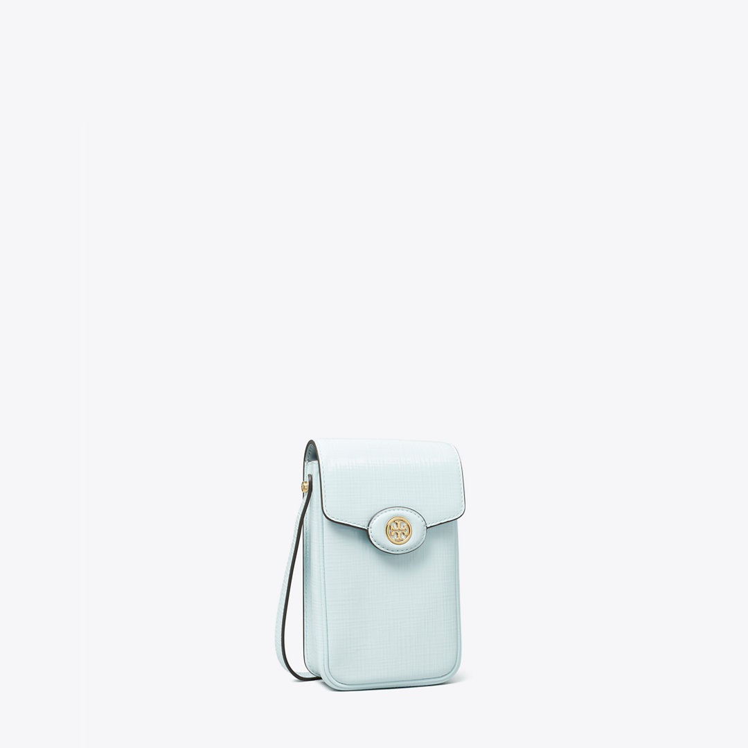 Tory Burch Robinson Crosshatched Phone Crossbody