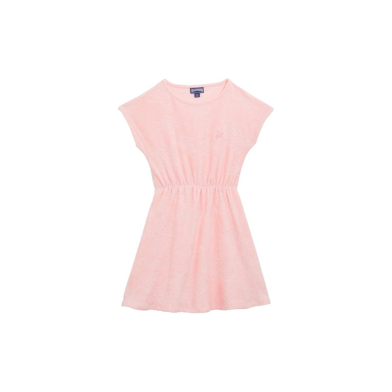 Vilebrequin Girls Terry Dress - Golden - Pink - Size 6