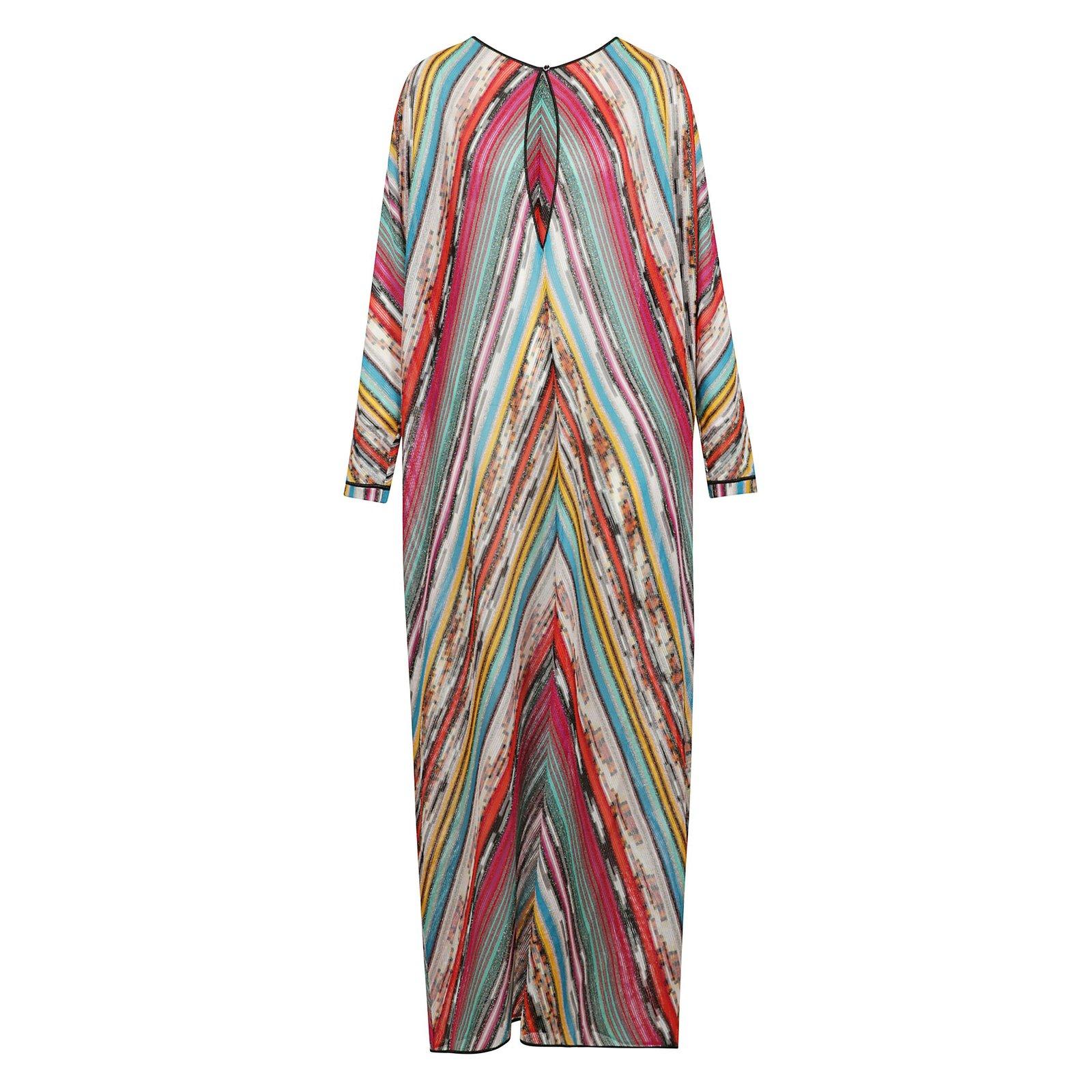 Missoni Cut-out Crewneck Dress