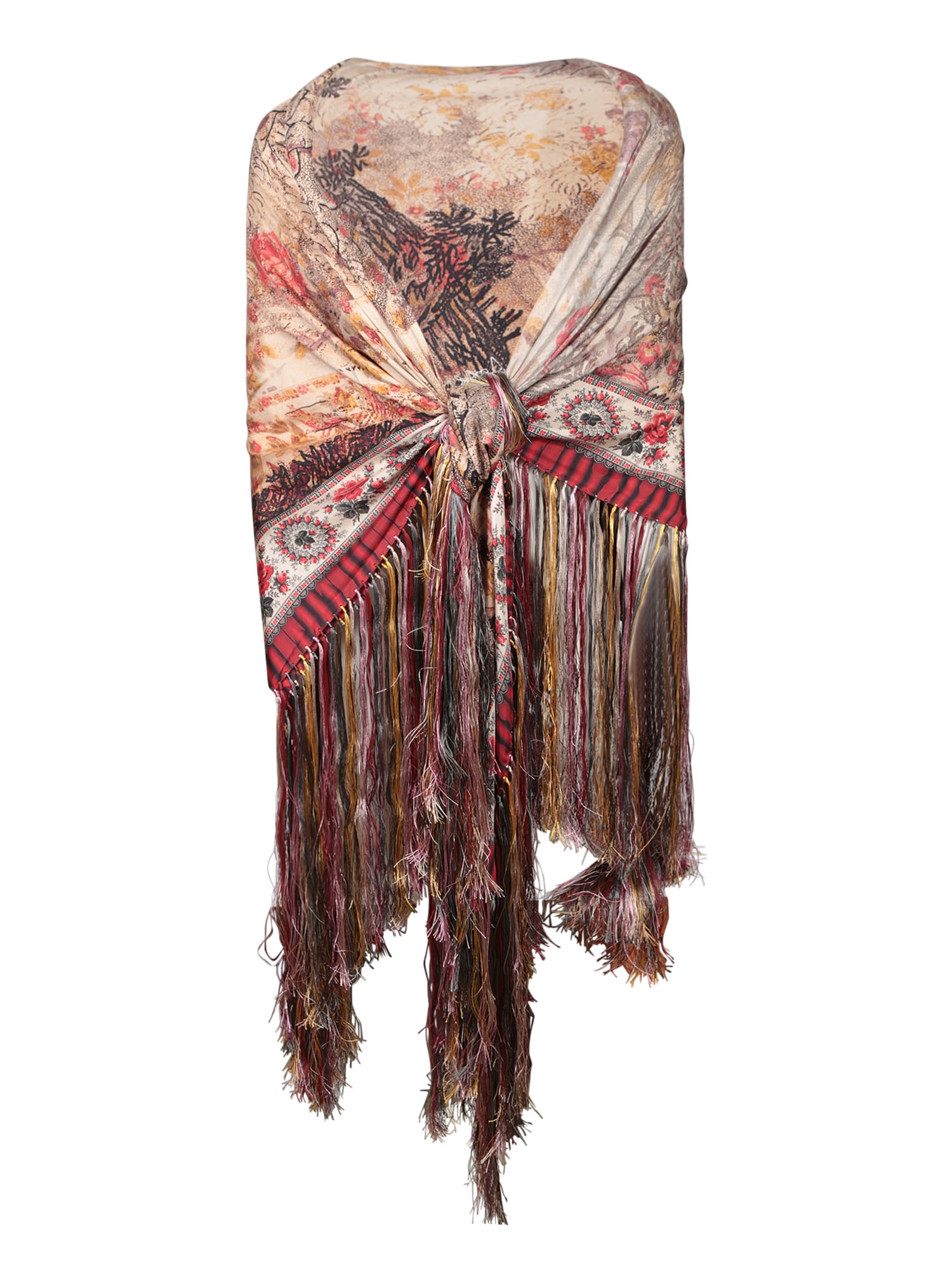 Pierre-Louis Mascia Aloe Multicolor Scarf