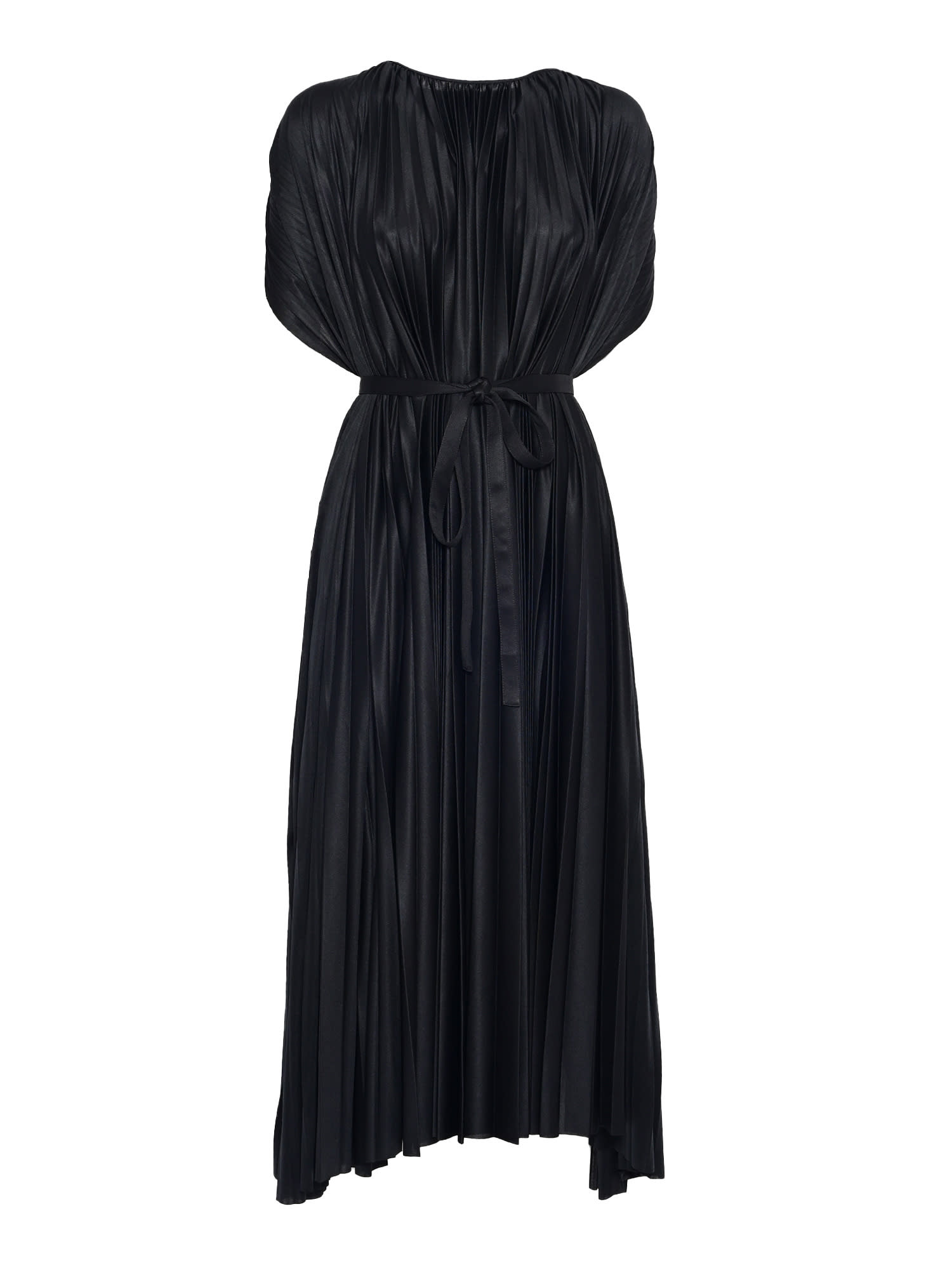 Fabiana Filippi Pleated Jersey Flared Dress