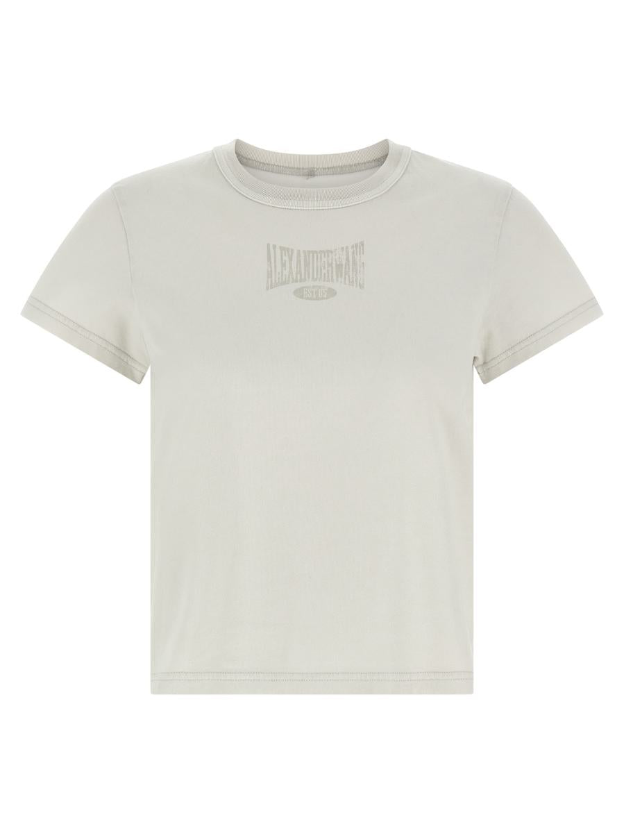 T By Alexander Wang Lived Logo T恤