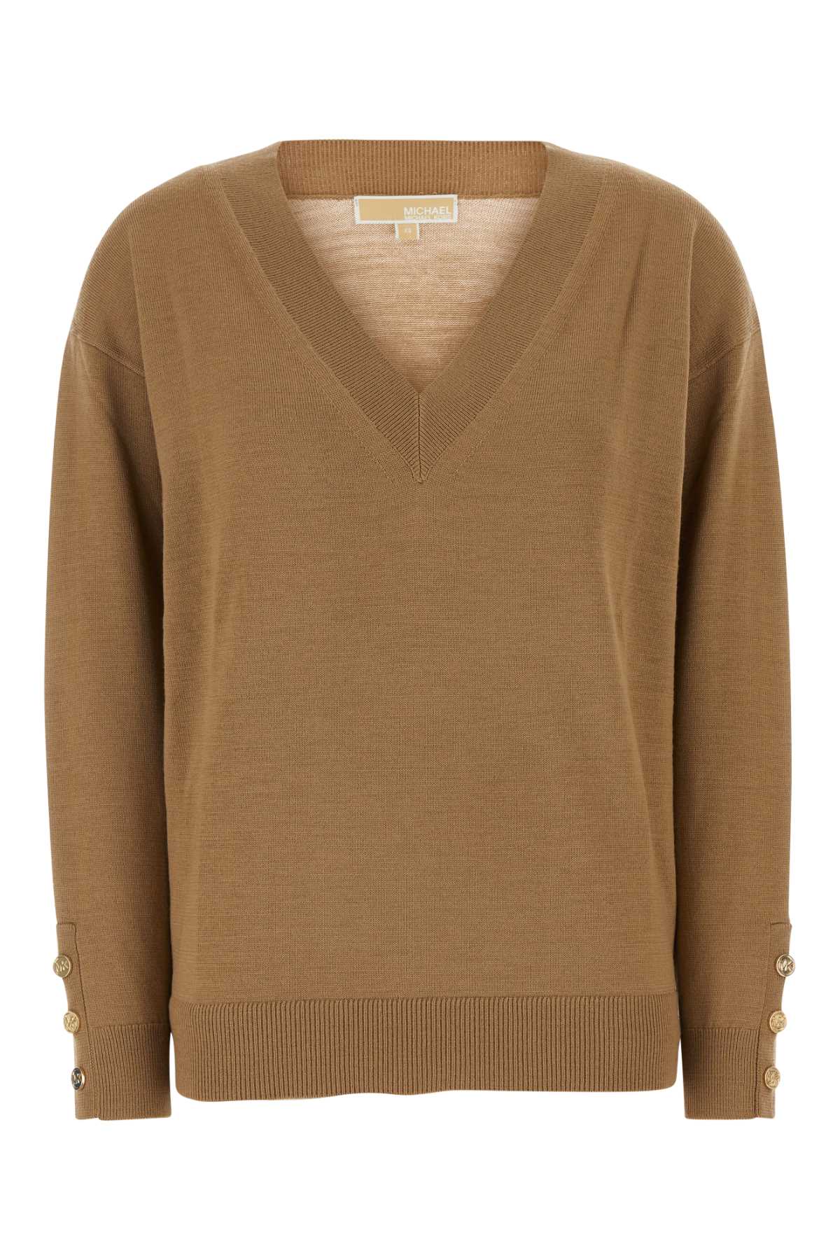 Michael Kors Camel Wool Sweater
