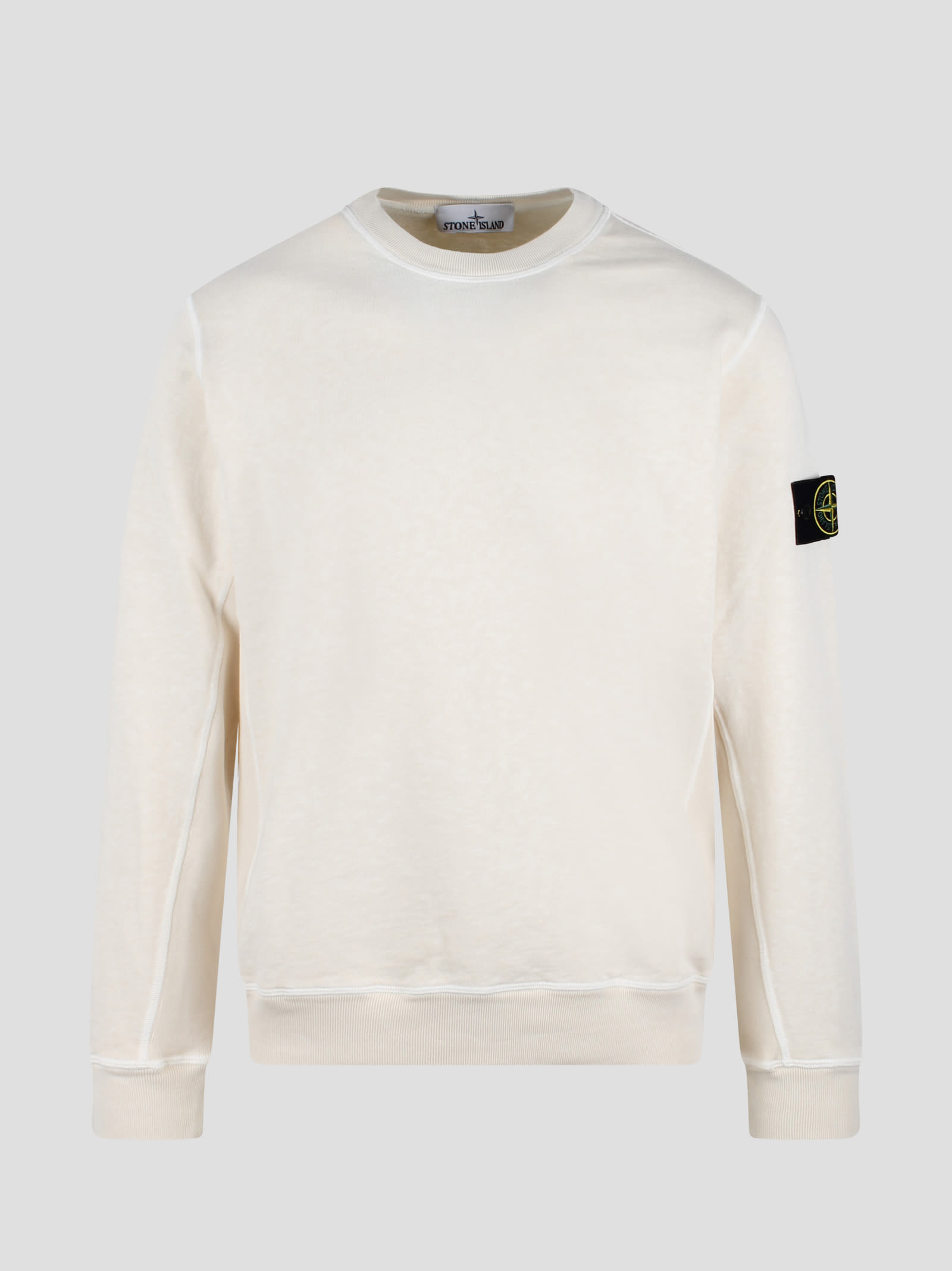 Stone Island Sweatshirt 6100020 Old Effect In Mafile Cotton