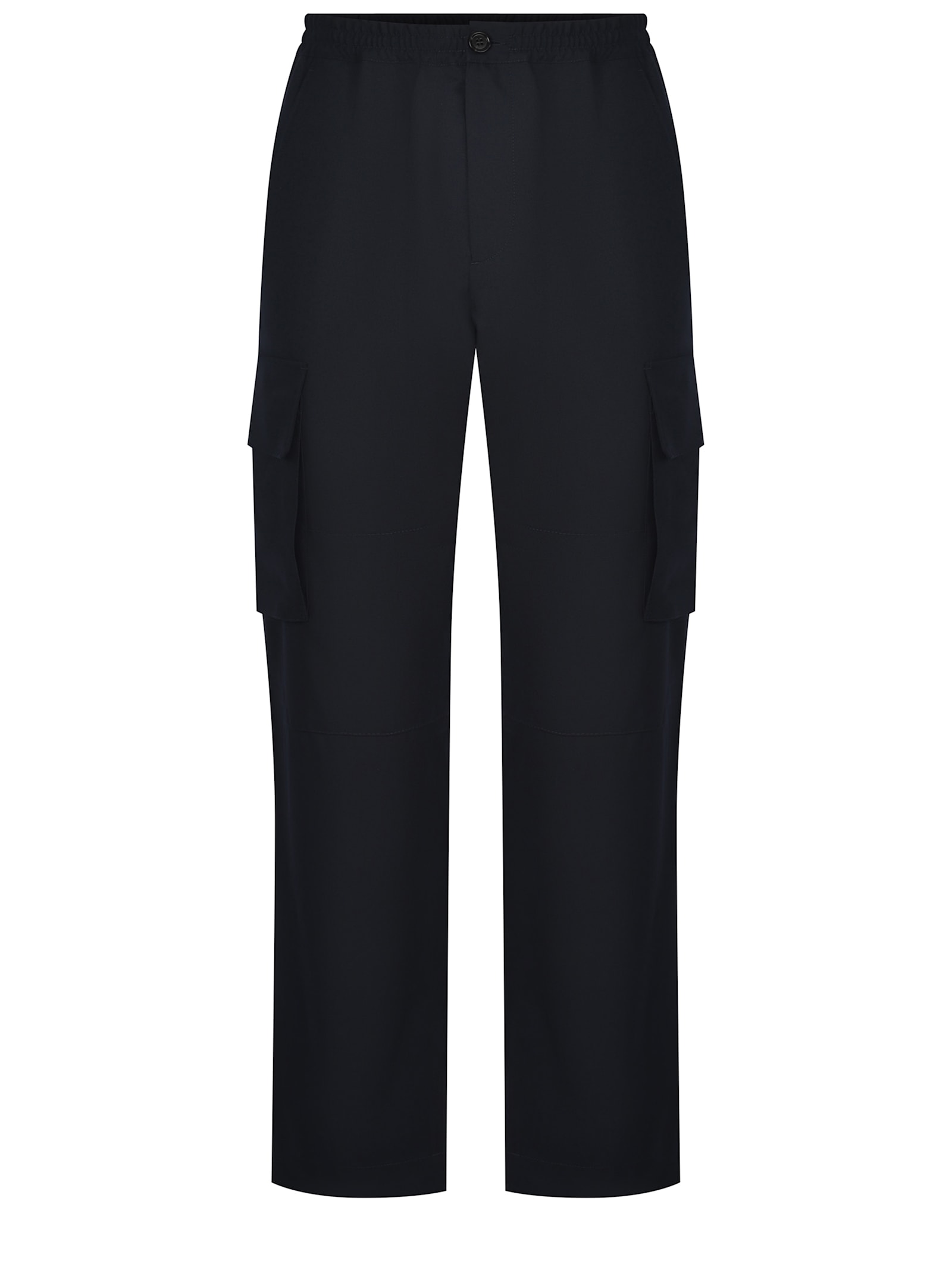 Marni Midnight Blue Wool Cargo Pant