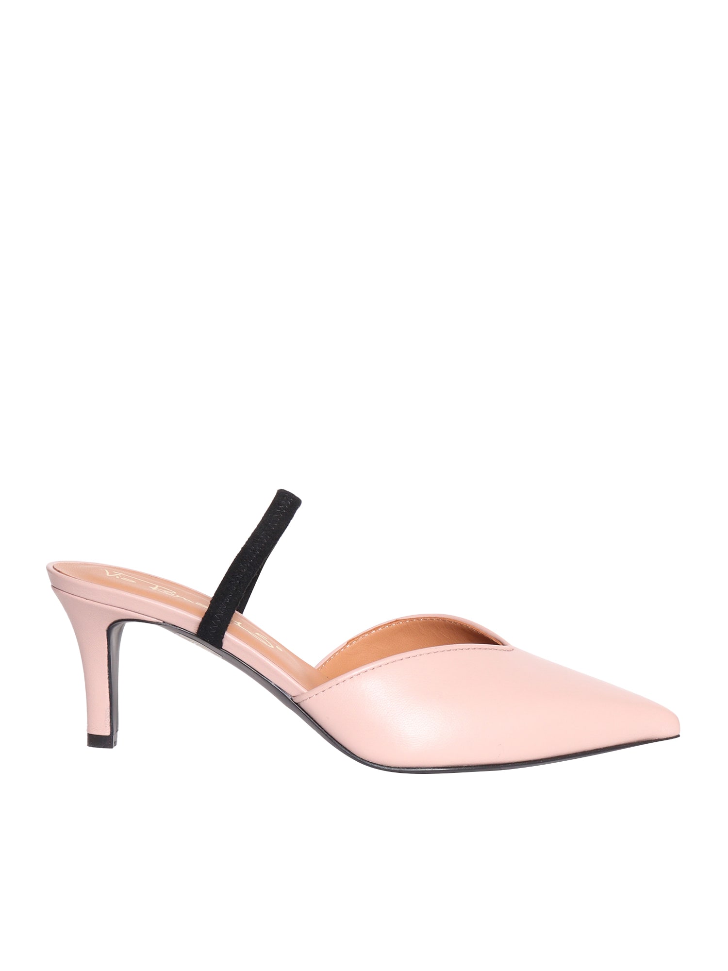 Via Roma 15 Pink Slingback With Strap