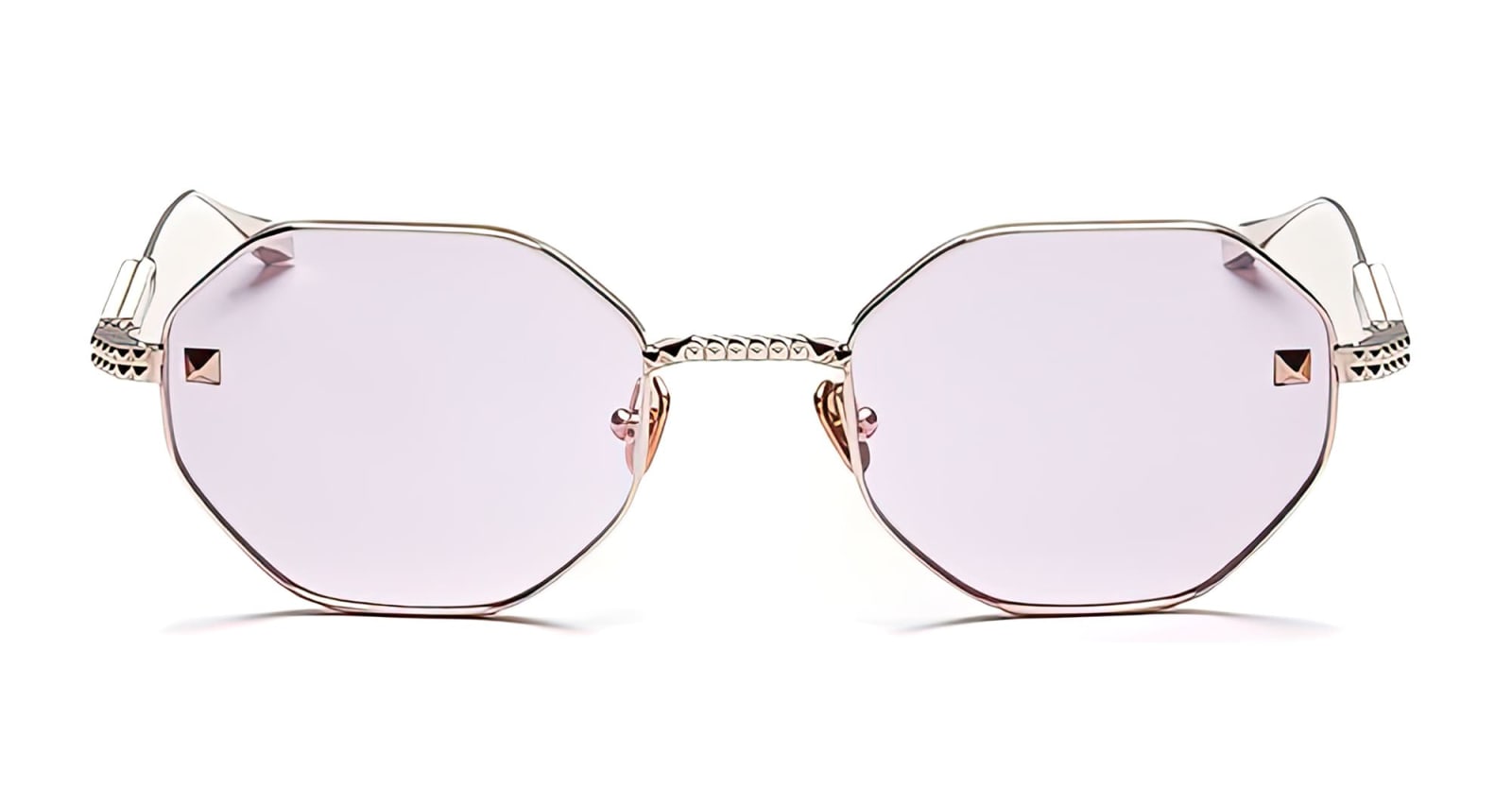 Valentino Eyewear V-stud - Gold Sunglasses