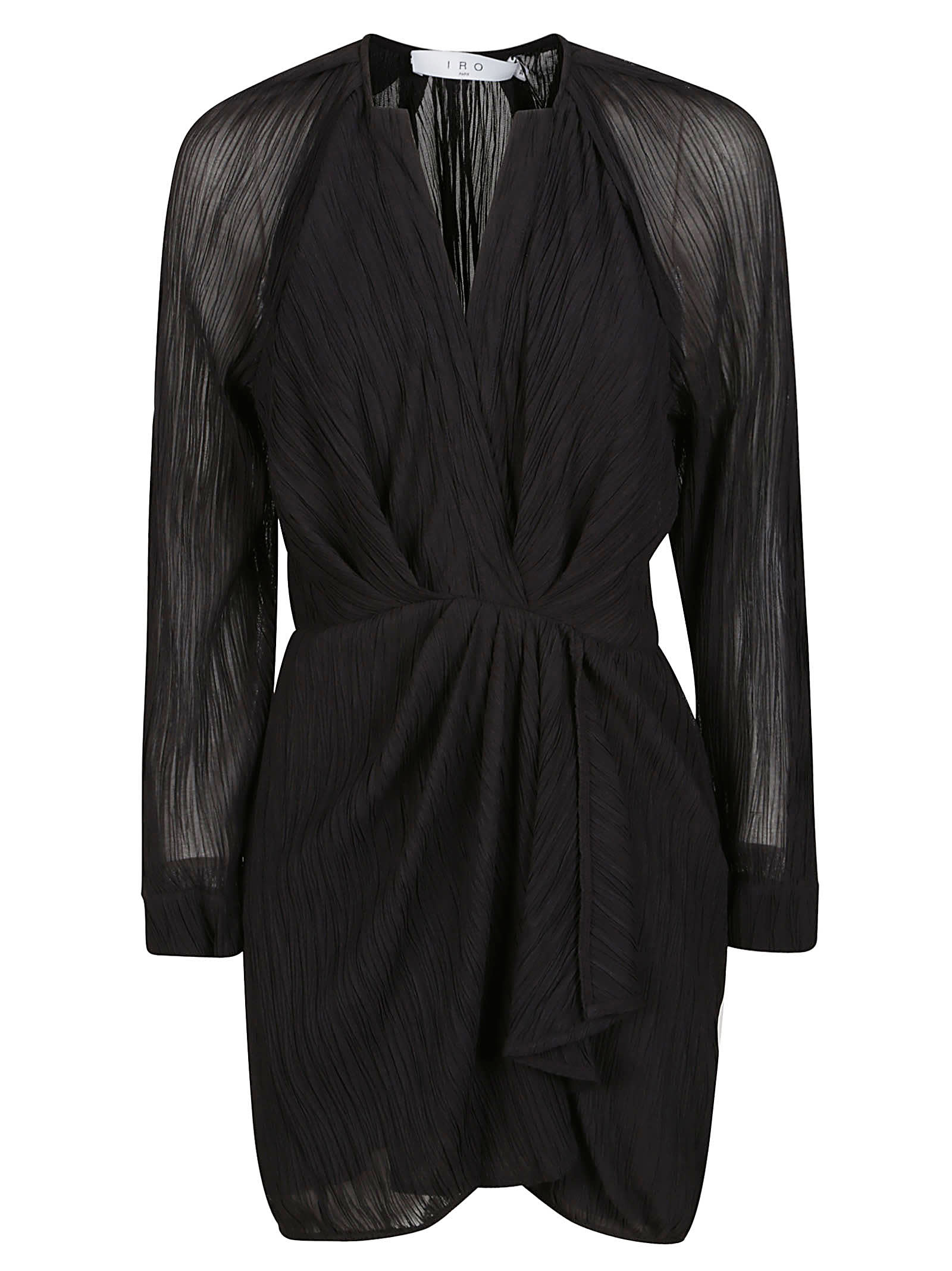 IRO Alvina V-neck Mini Dress