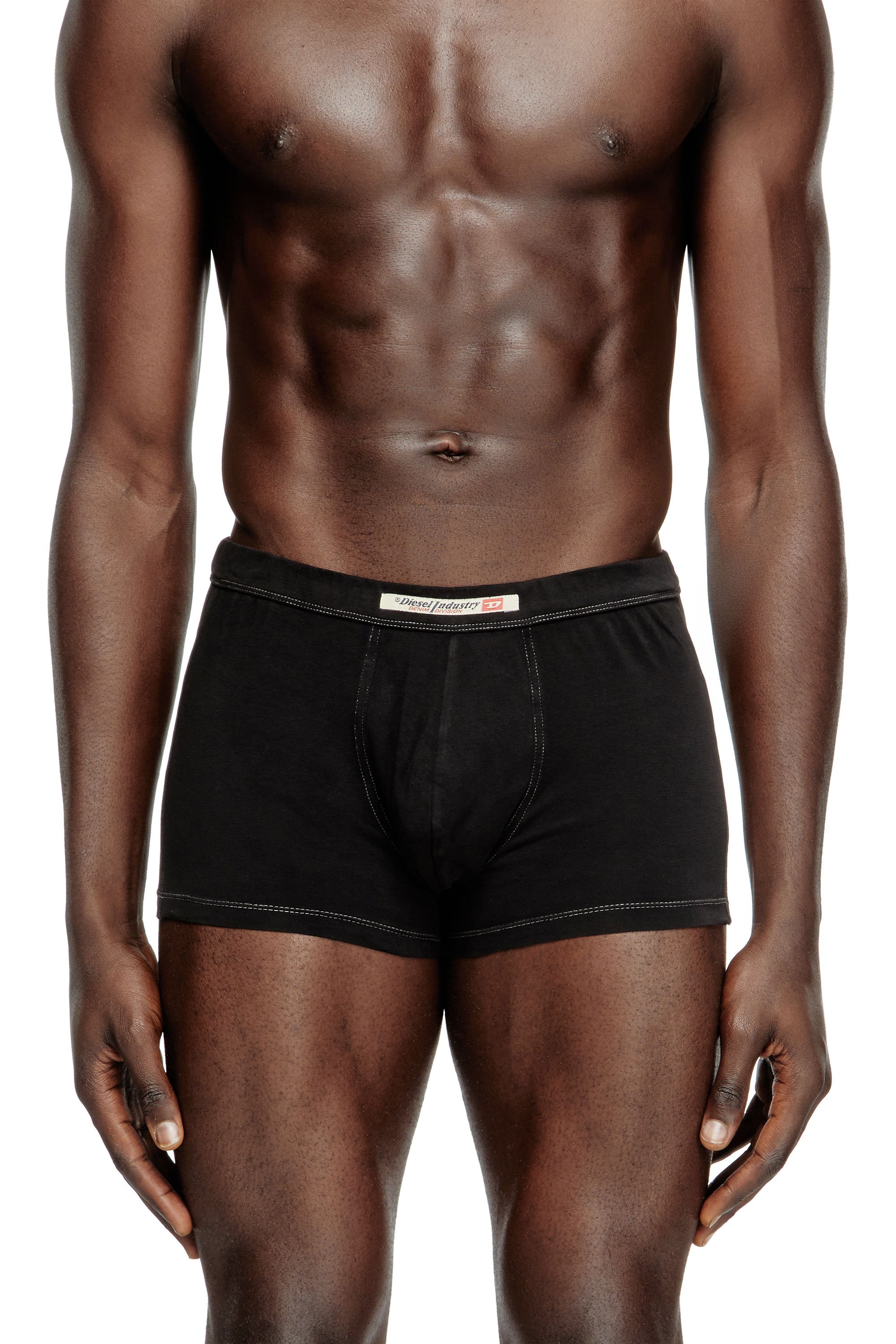 Diesel - 2-pack boxer briefs with Diesel Industry flag - Trunks - Man - Multicolor