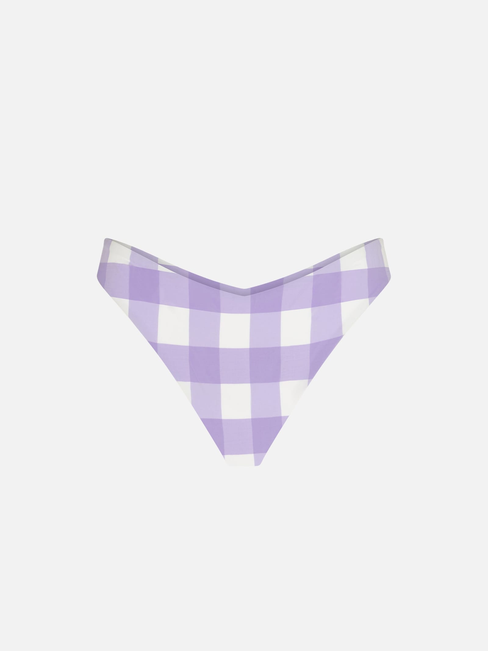 MC2 Saint Barth Woman Cheeky Swim Briefs With Gingham Print