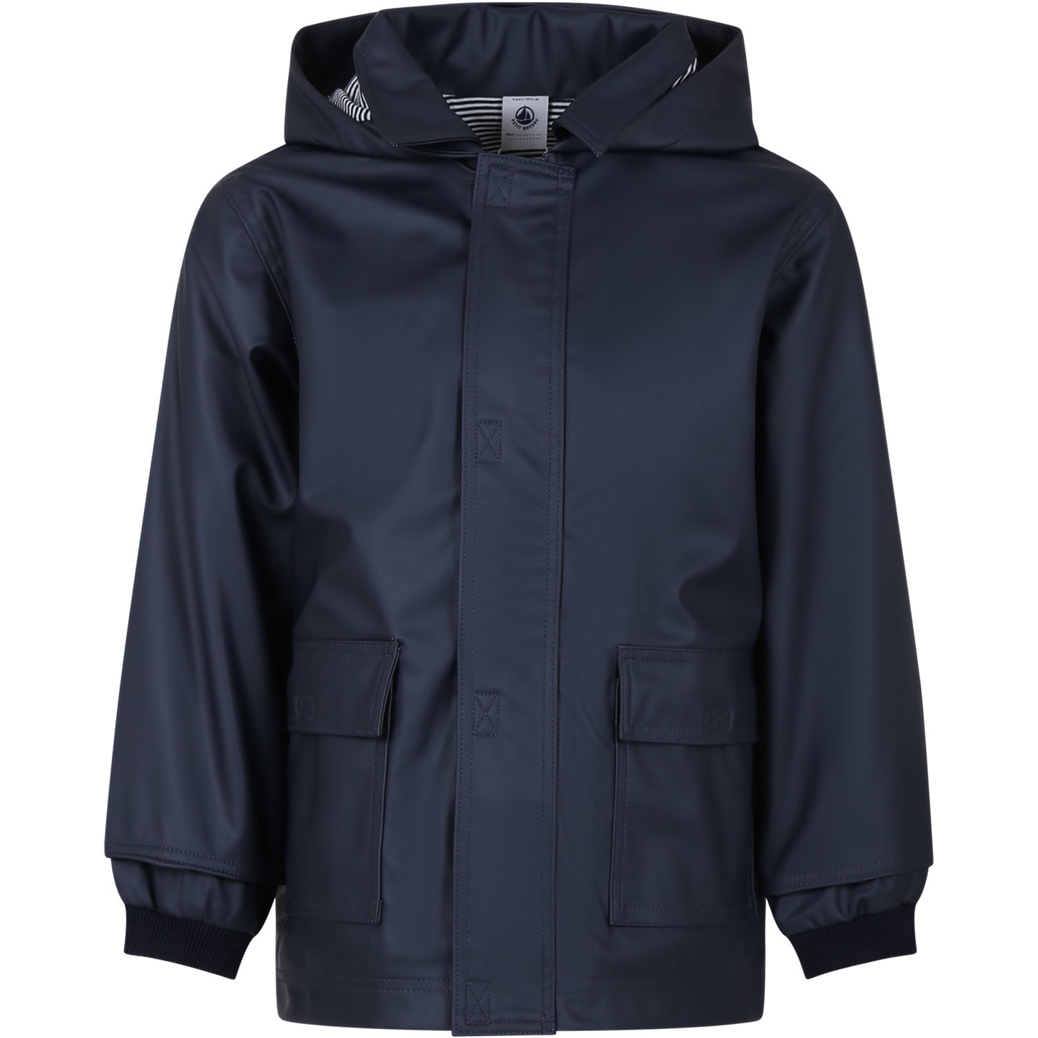 Petit Bateau Bue Raincoat For Kids