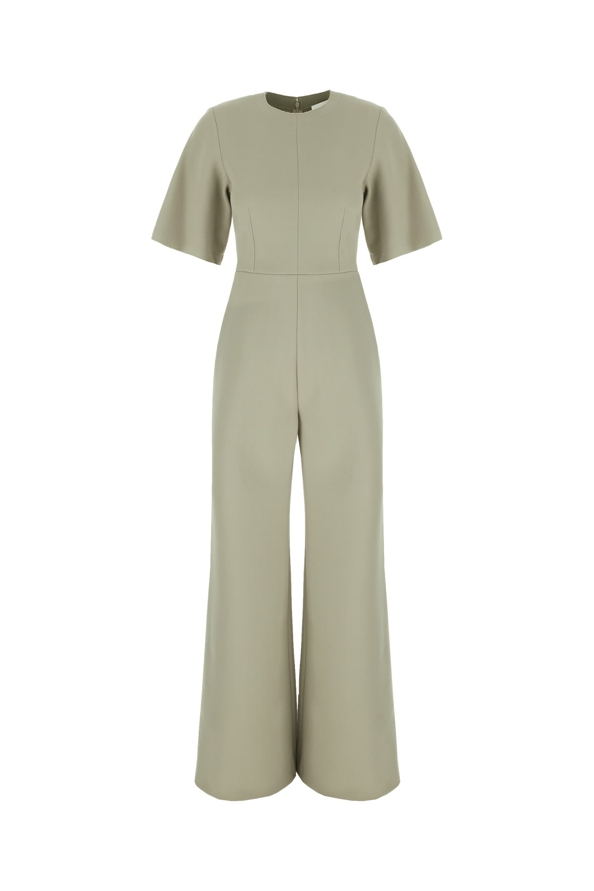Ami Alexandre Mattiussi Sage Green Wool Jumpsuit