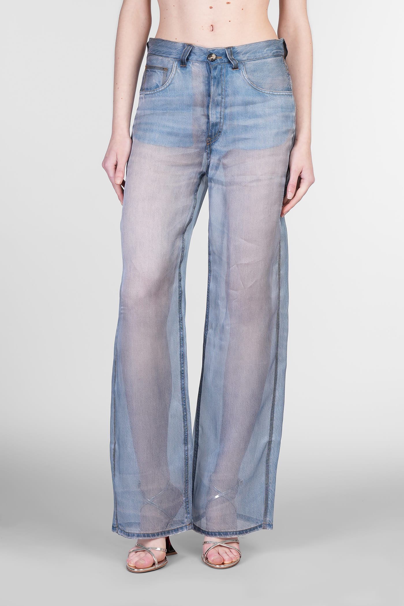 Haikure Winona Jeans In Blue Cotton