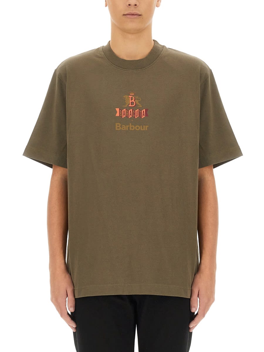 Baracuta T-shirt With Logo