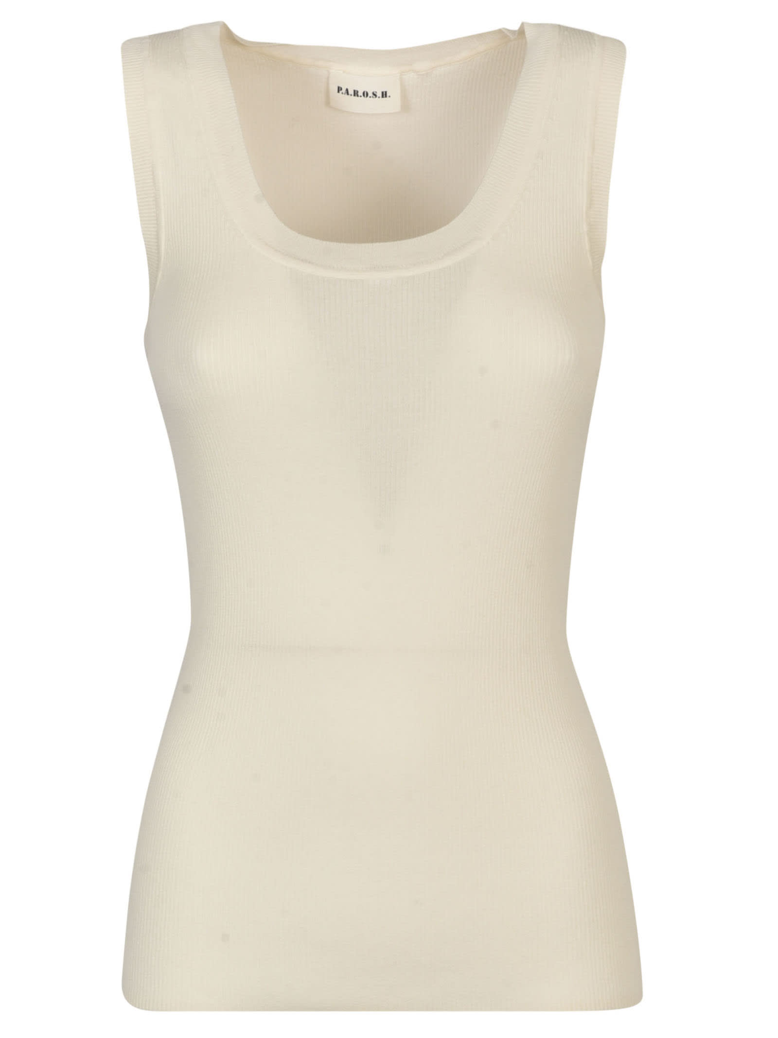 Parosh Cotton Tank Top