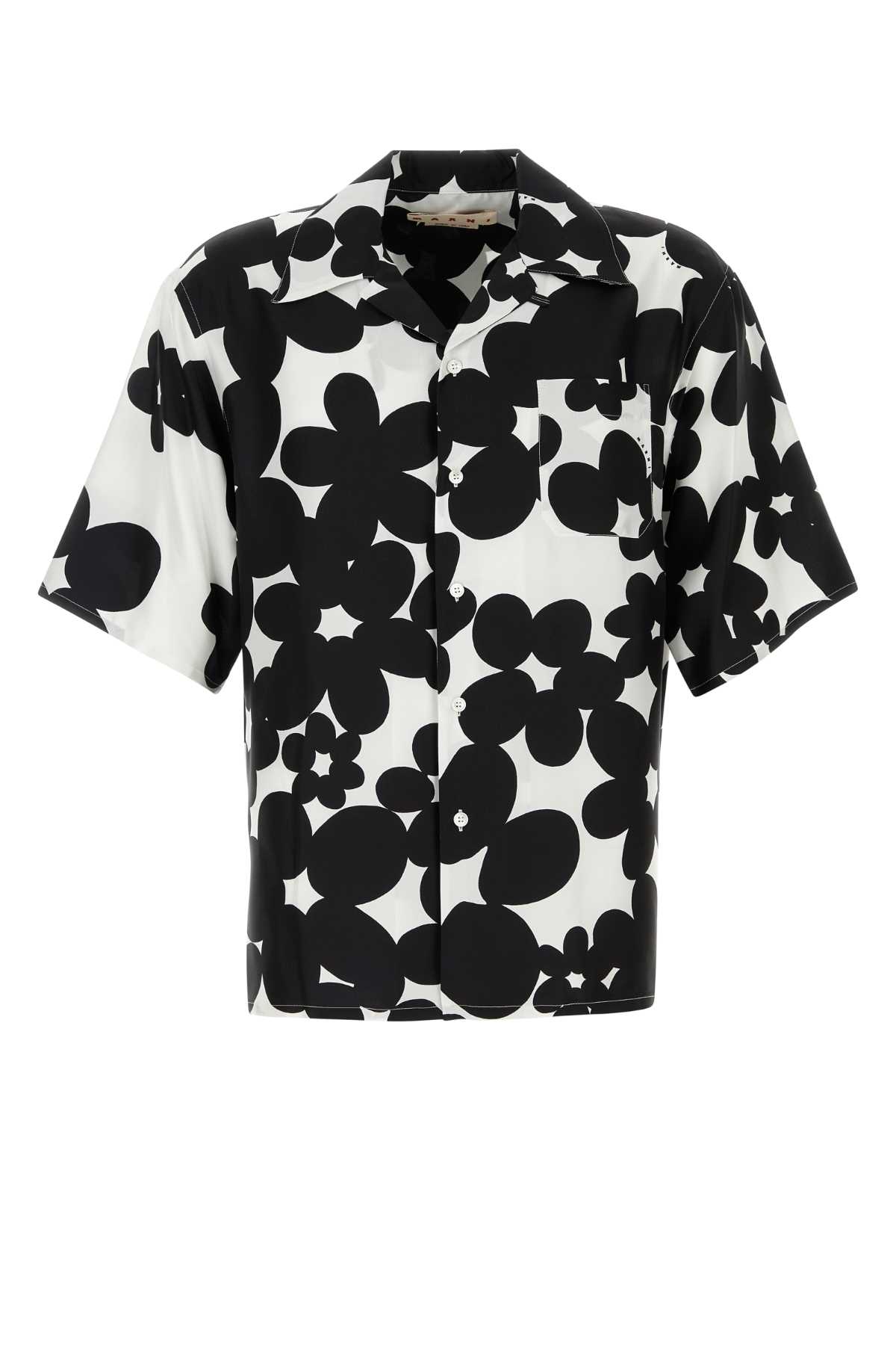 Marni Printed Satin Shirt