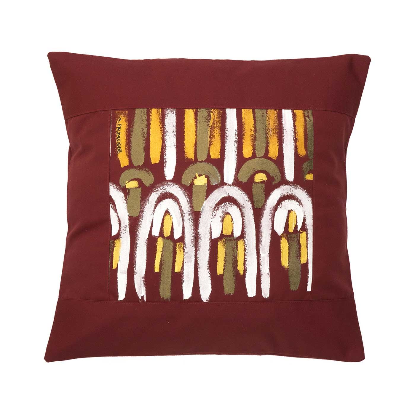 Le Botteghe su Gologone Hand Painted Cushions 100x100 Cm