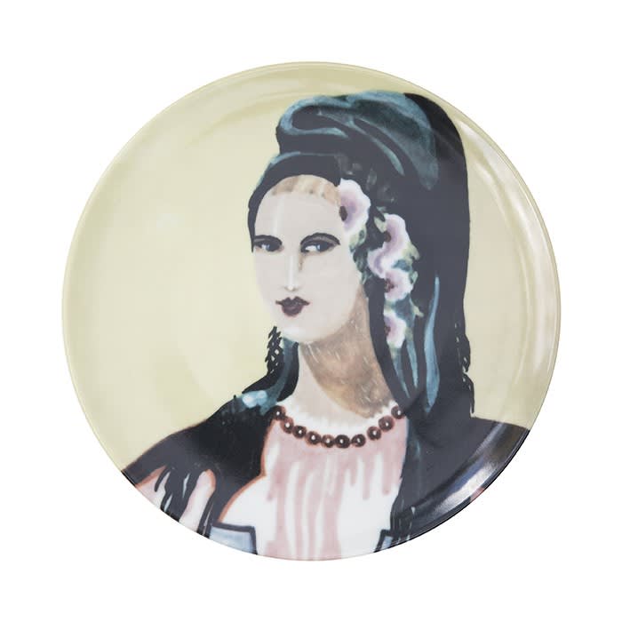 Le Botteghe su Gologone Plates Folk 28 Cm