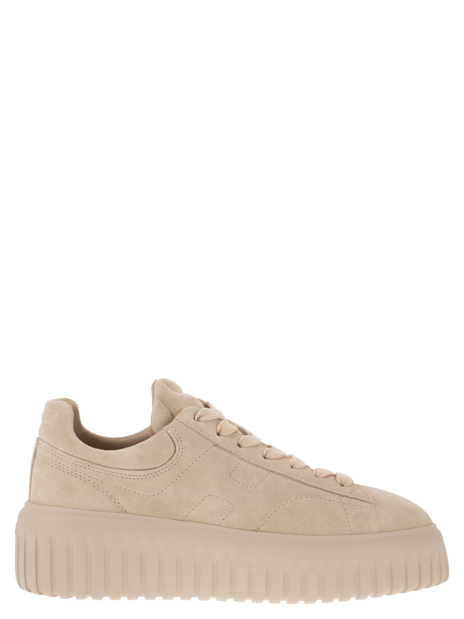 Hogan Suede H-stripes Trainers