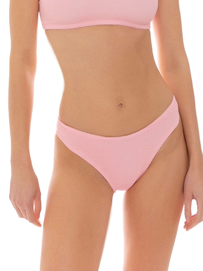 MC2 Saint Barth Pink Swim Briefs Crinkle Fabric