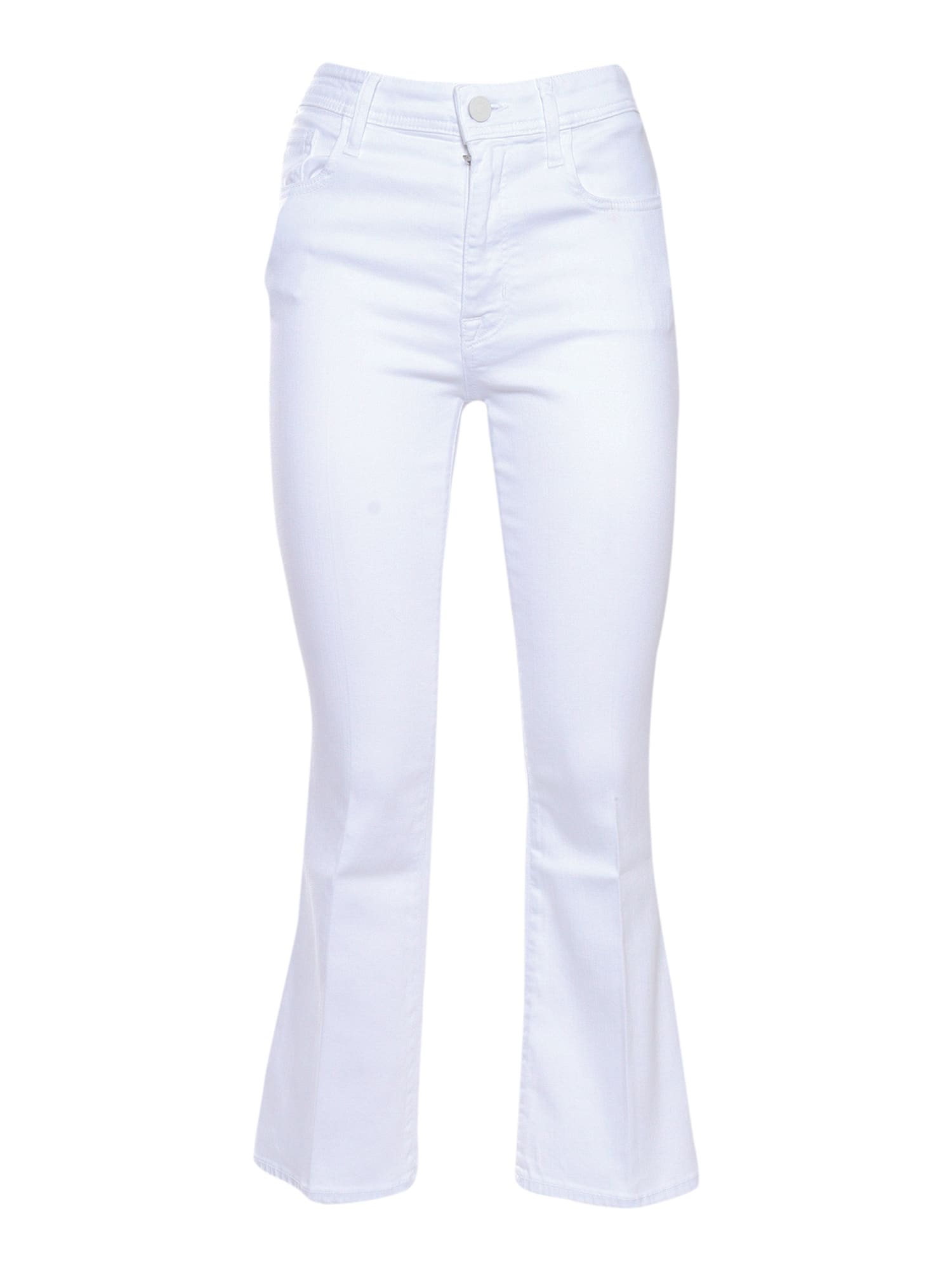 Jacob Cohen Pant 5t Crop. flare H/waist Victoria