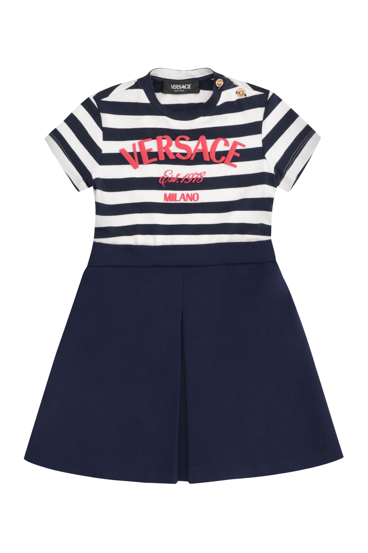 Young Versace Cotton Mini-dress