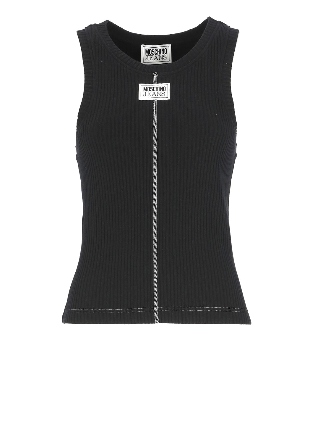 M05CH1N0 Jeans Tops With Logo