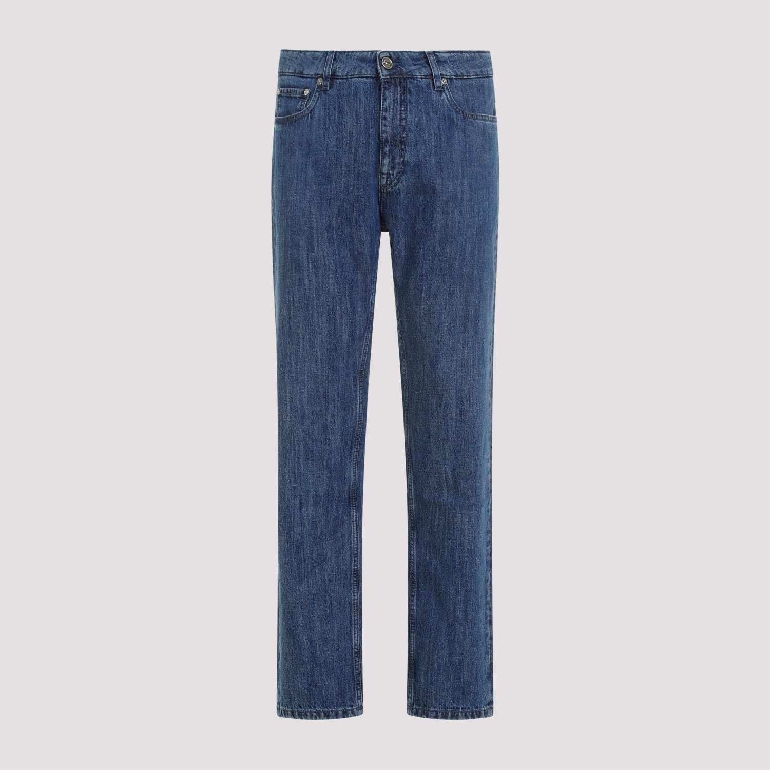 Etro Blue Regular Fit Stretch Jeans