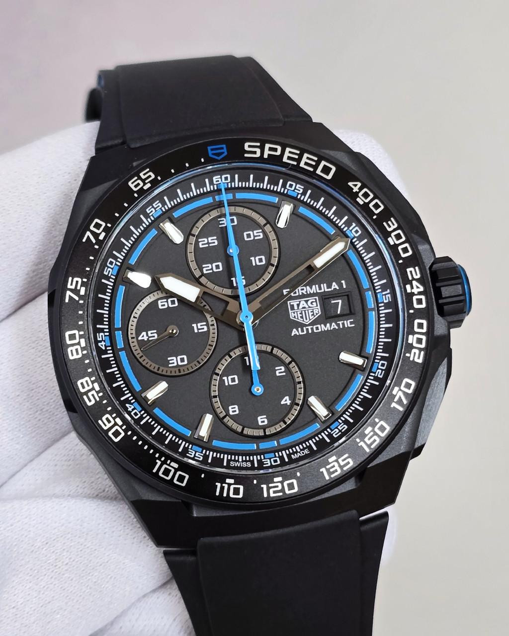 TAG HEUER Formula 1 Chronograph 44 MM Titanium Men's Watch CBZ2084.FT8097