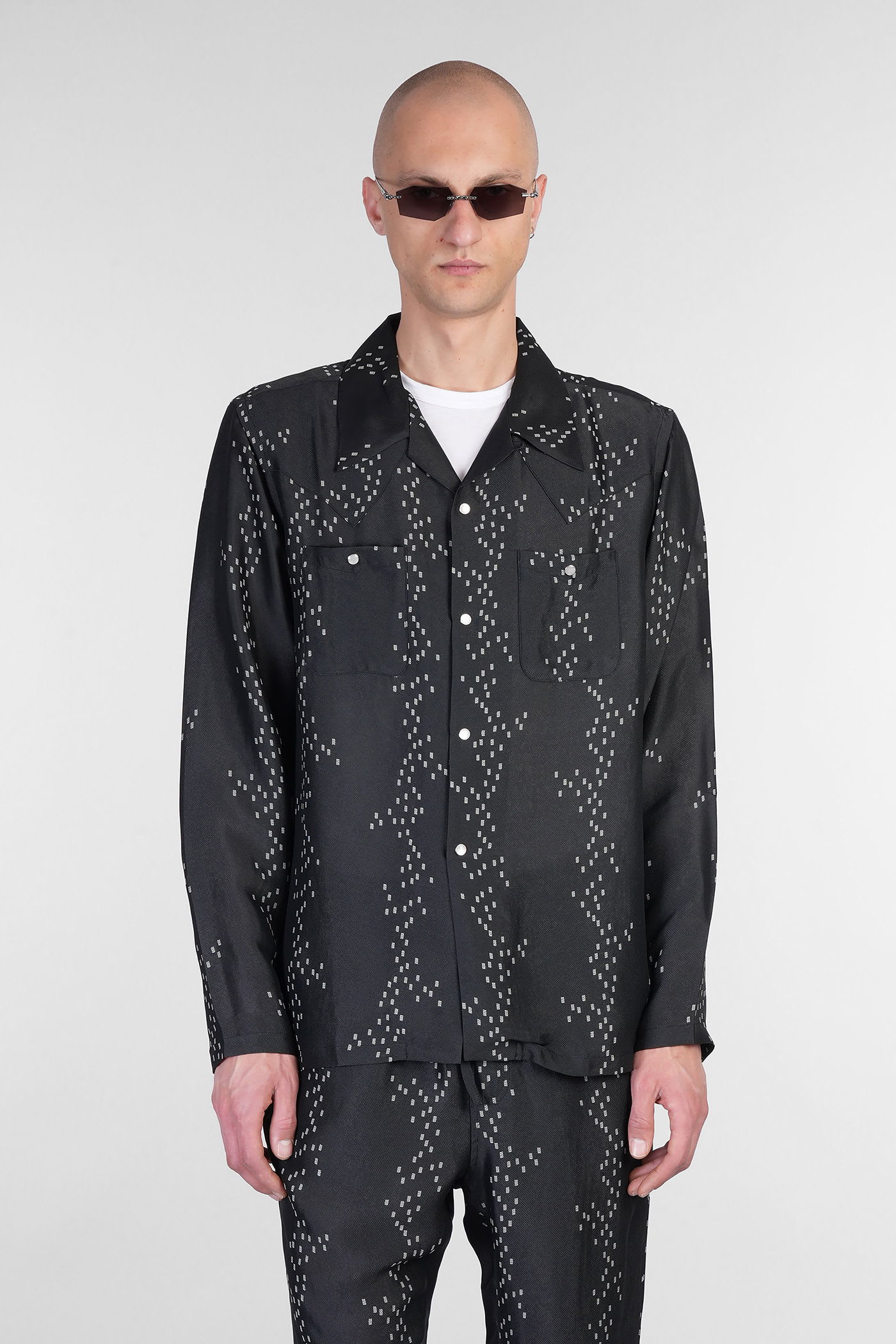 Needles Shirt In Black Rayon