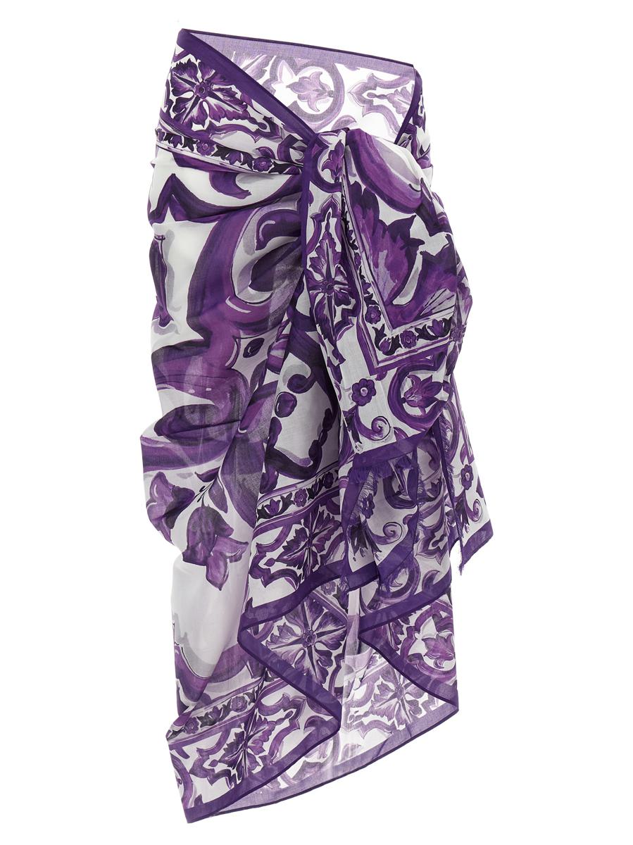 Dolce & Gabbana 'Maiolica' Print Sarong