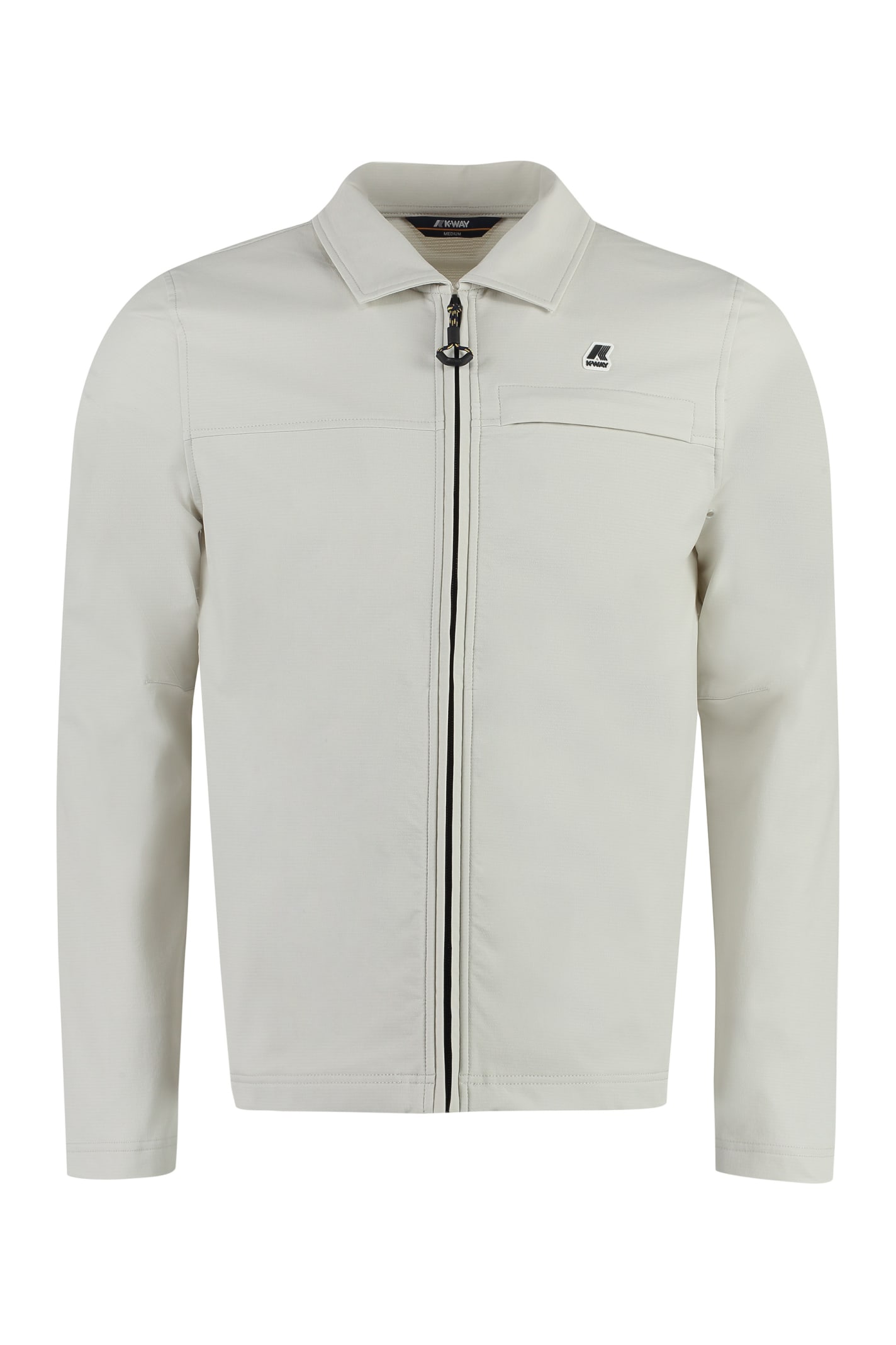 K-Way Tarkirk Full-zip Nylon Sweatshirt
