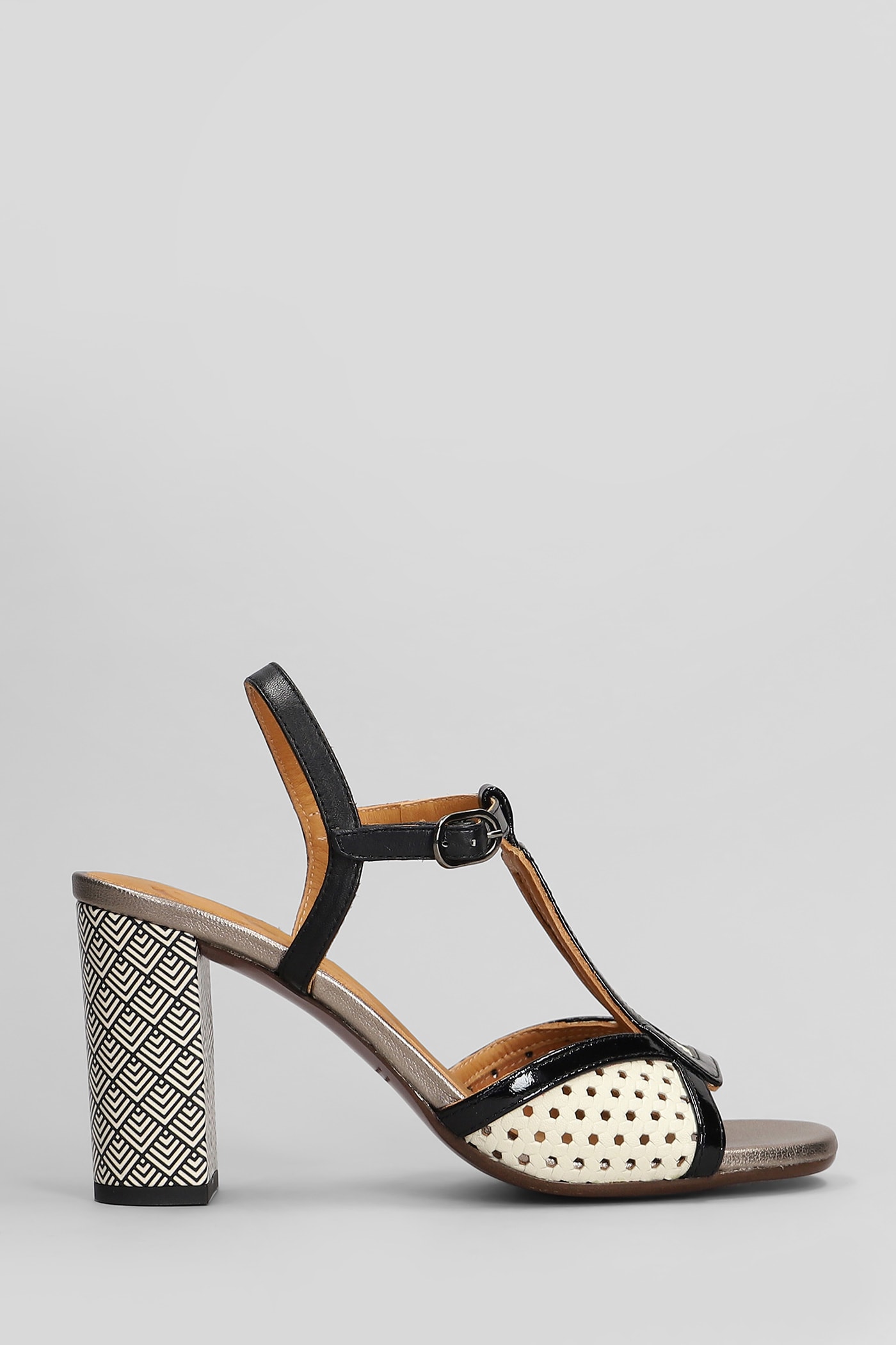 Chie Mihara Bechill Sandals In White Leather
