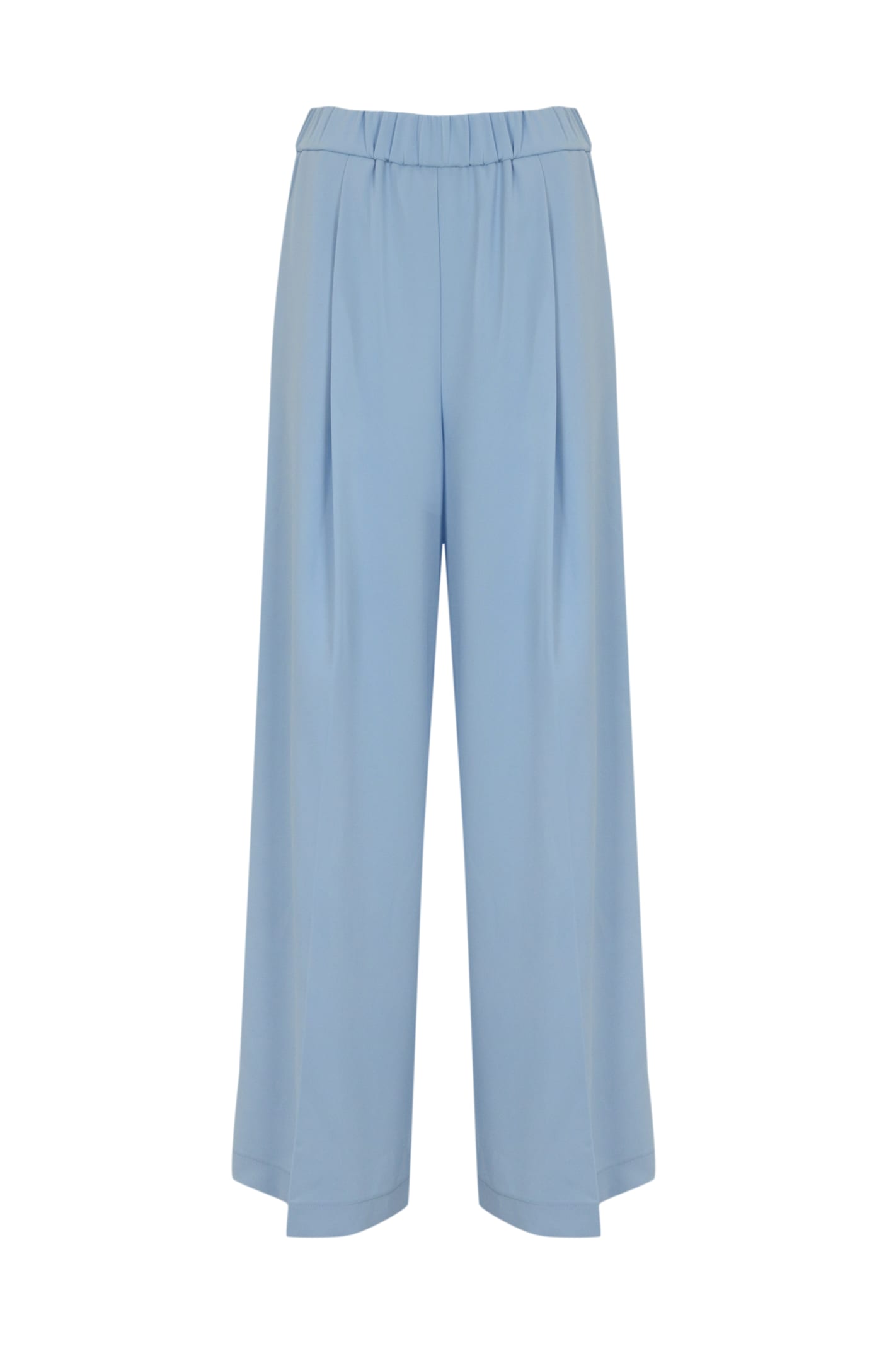 Patrizia Pepe Essential Crepe Palazzo Trousers