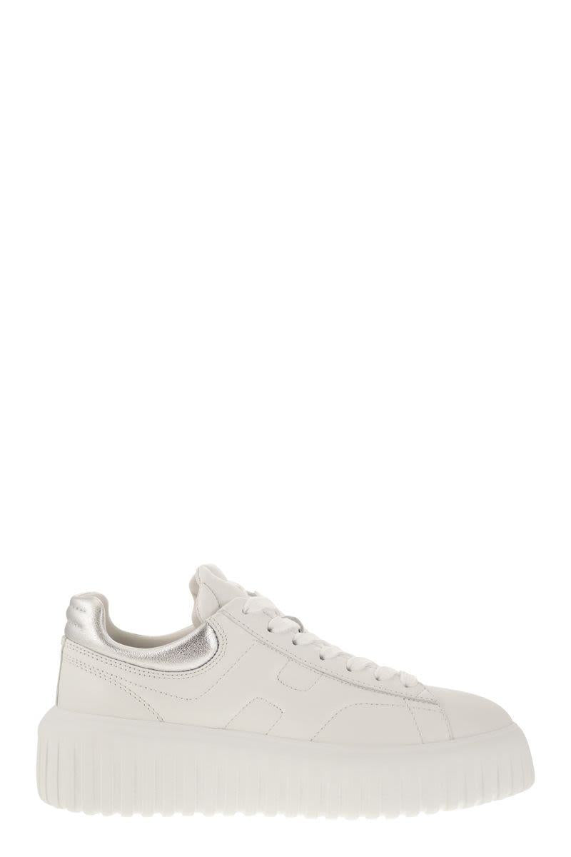 Hogan H-Stripes Leather Trainers