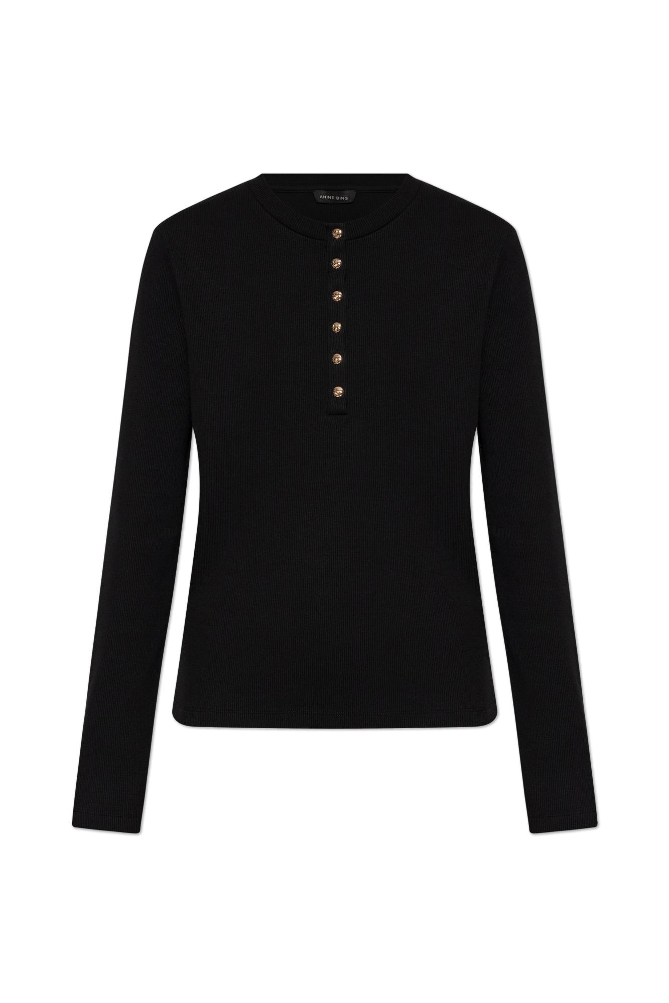 Anine Bing Ribbed Top alessia