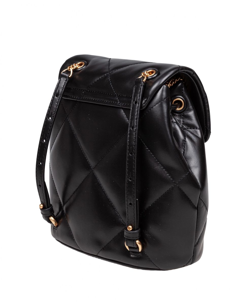 Tory Burch Kira菱形格纹皮革迷你双肩包