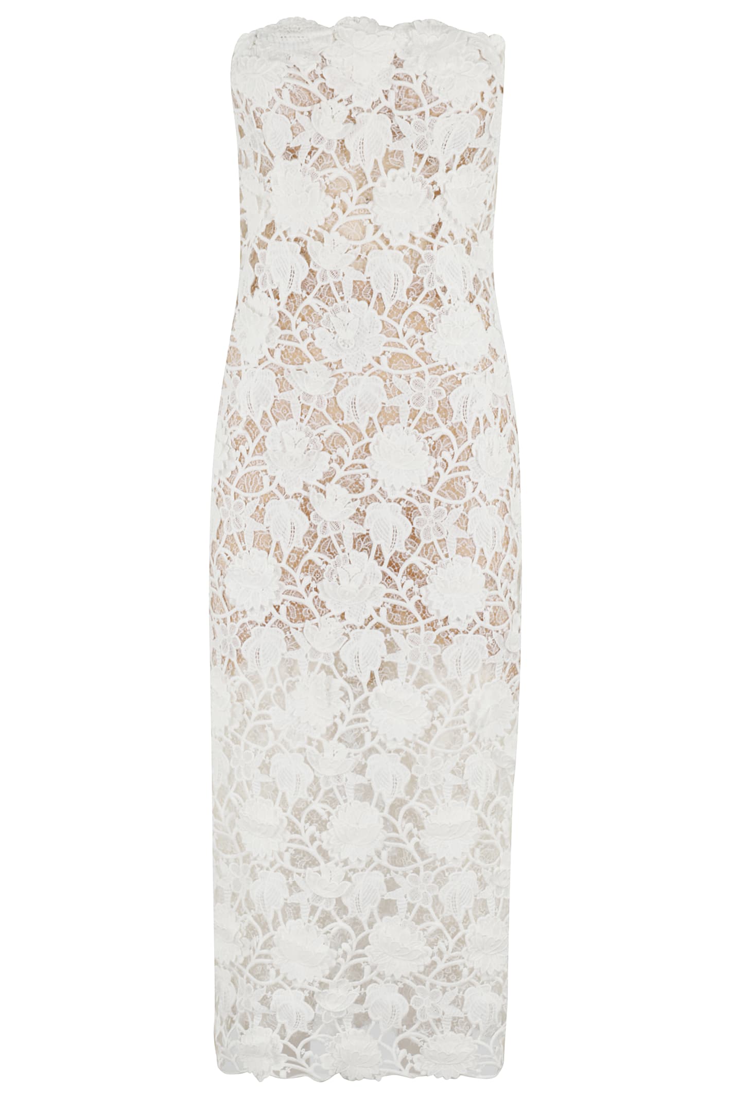 Ermanno Scervino Macramé Lace Dress
