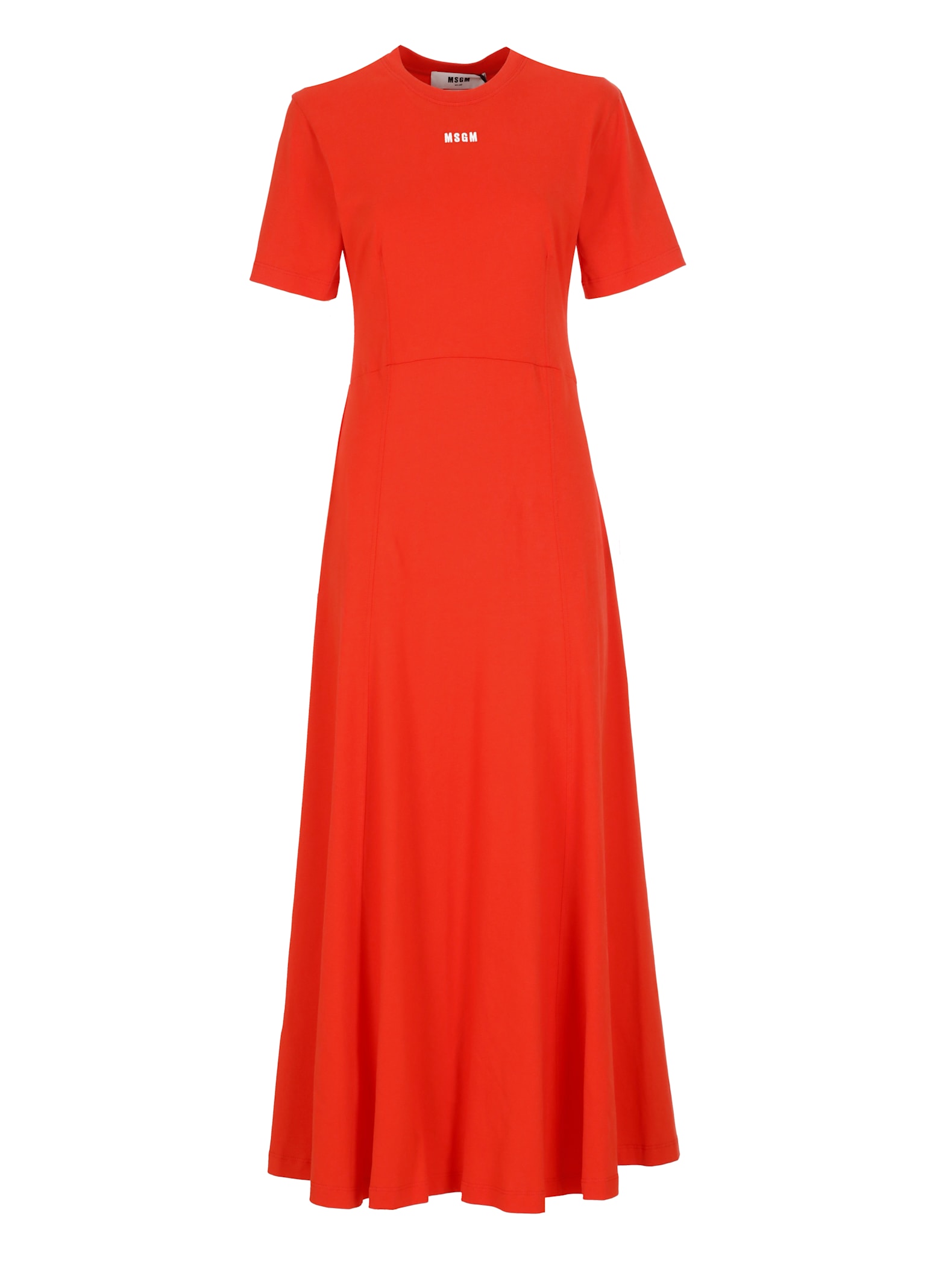 MSGM Dress With Logo
