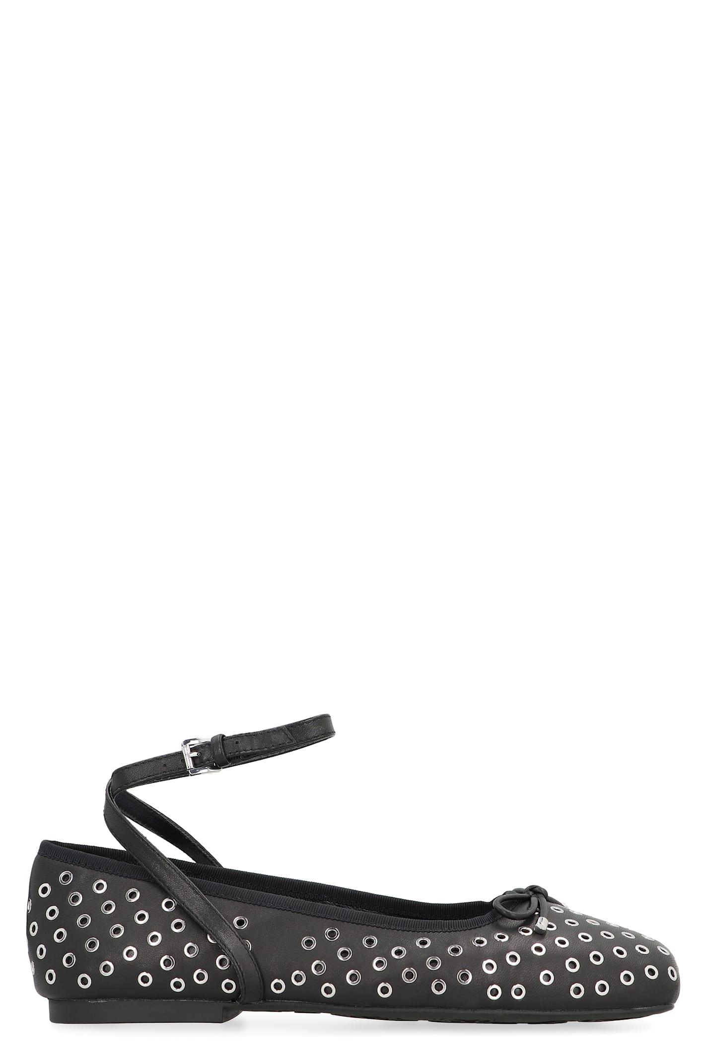 Michael Kors Collection Collette Flex Leather Ballet Flats