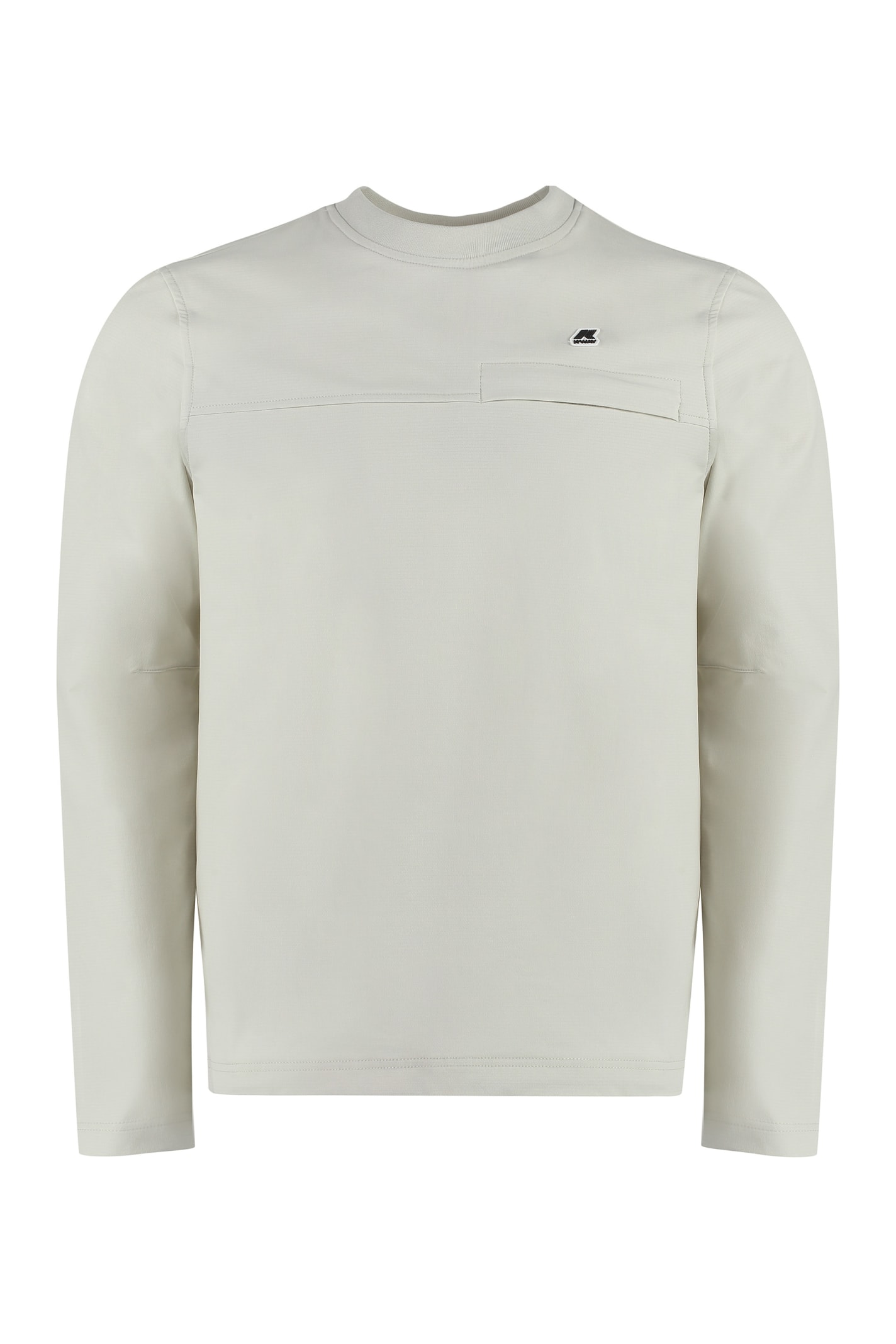 K-Way Patch Detail Crew-neck Sweatshirt