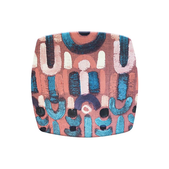 Le Botteghe su Gologone Plates Square Ceramic Colores 20,5x20,5 Cm
