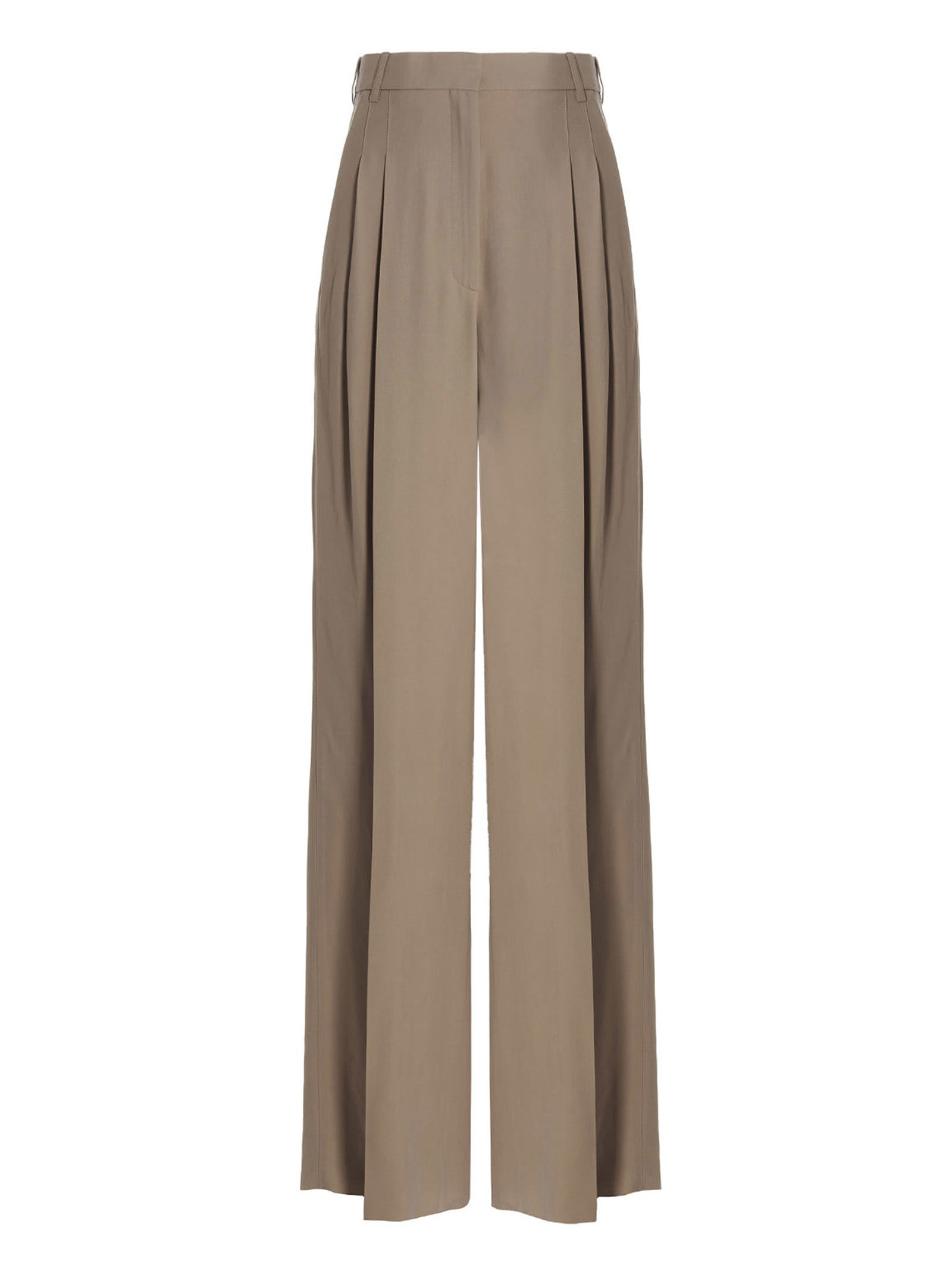 Rochas Pin Tuck Pants