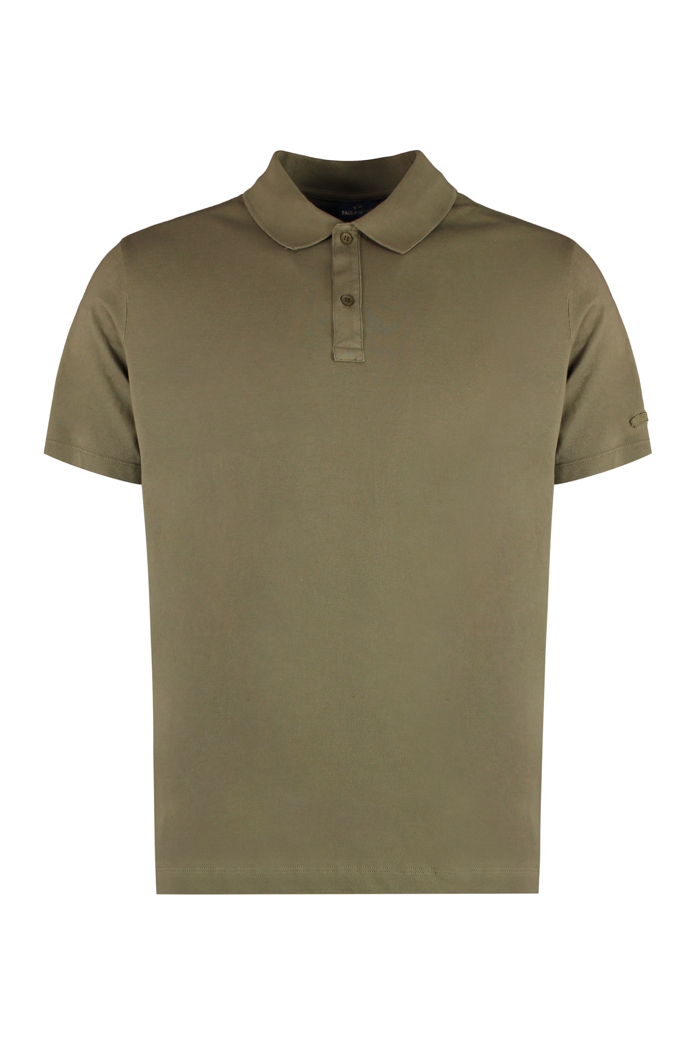 Paul & Shark Short Sleeve Cotton Polo Shirt