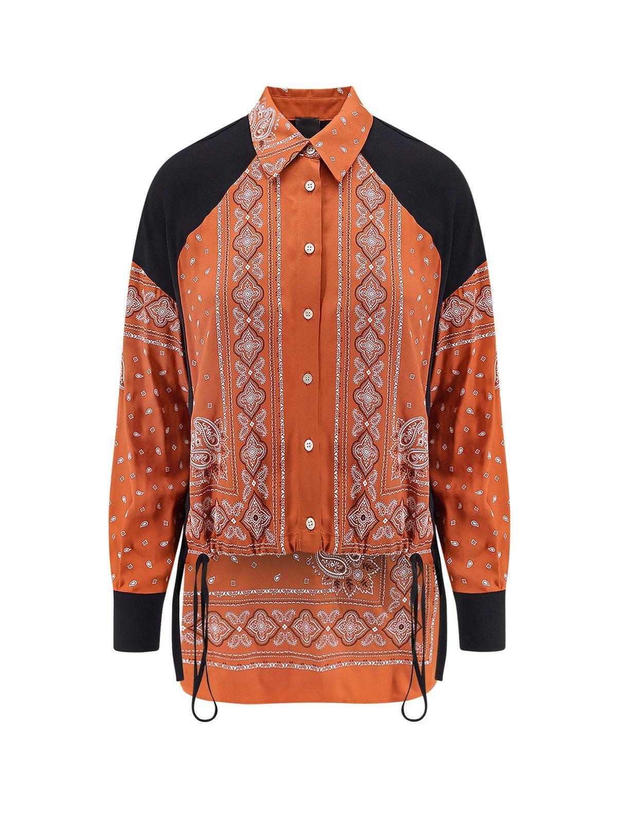 Pinko Pattern-printed Button-up Shirt